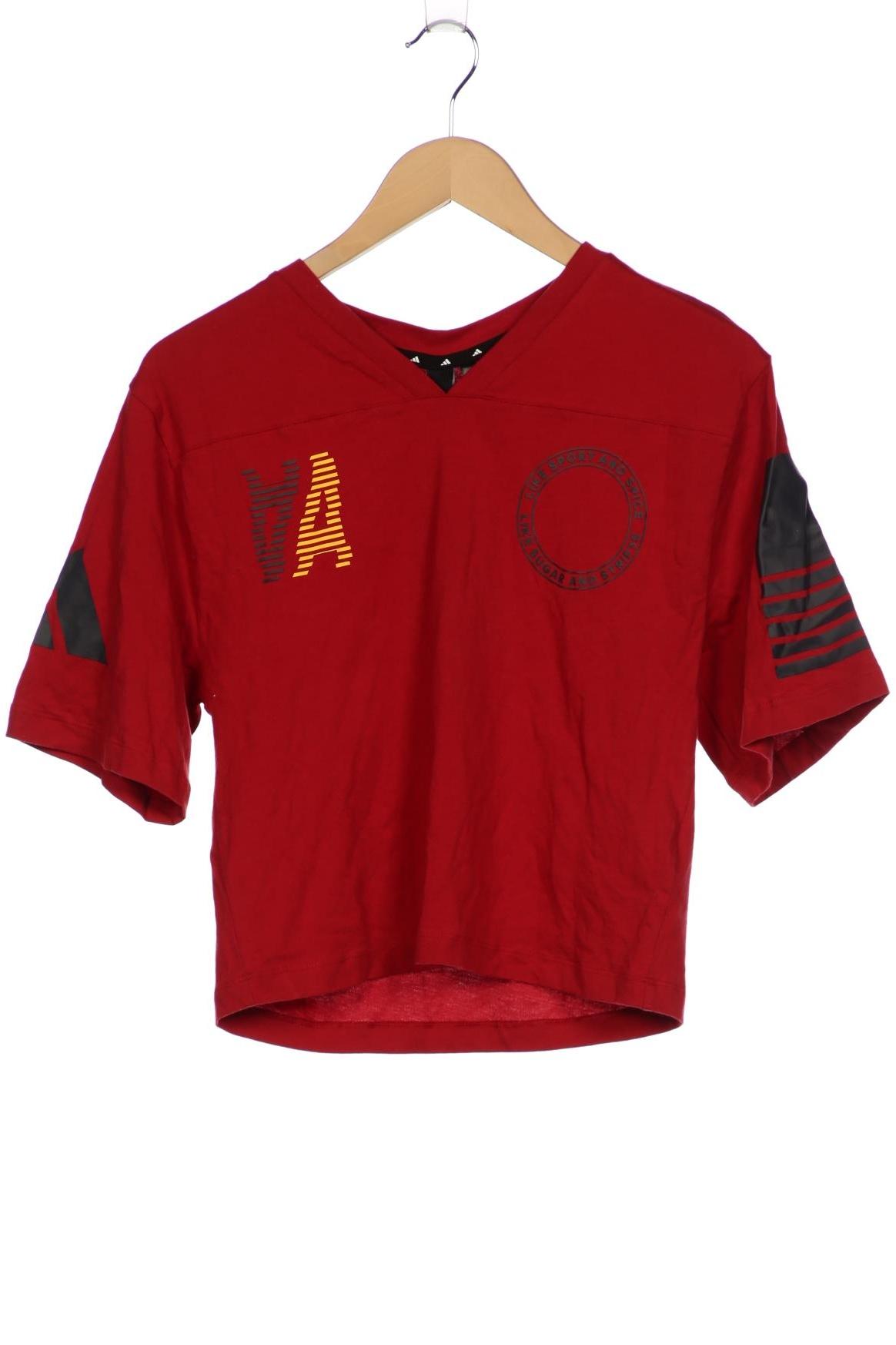 

adidas Damen T-Shirt, rot, Gr. 38