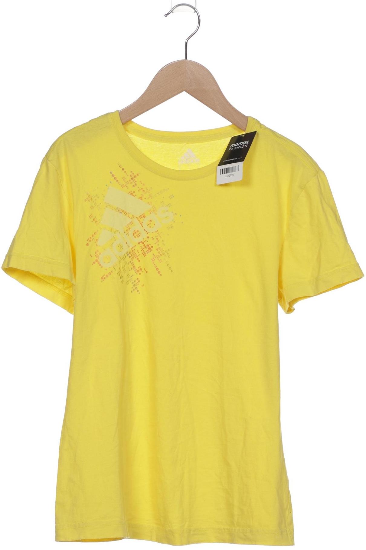 

adidas Damen T-Shirt, gelb, Gr. 38