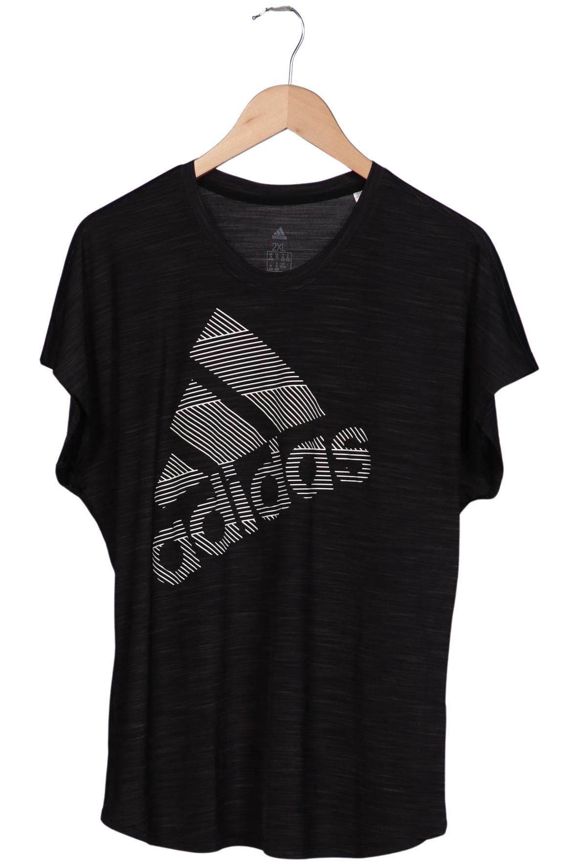 

adidas Damen T-Shirt, schwarz, Gr. 46