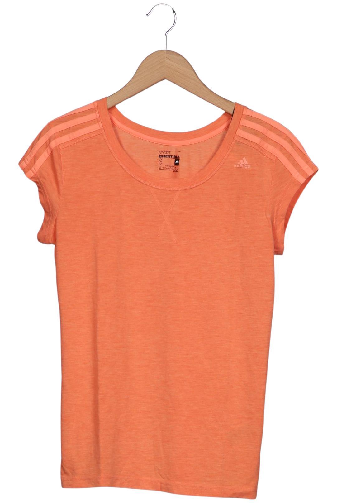 

adidas Damen T-Shirt, orange, Gr. 34