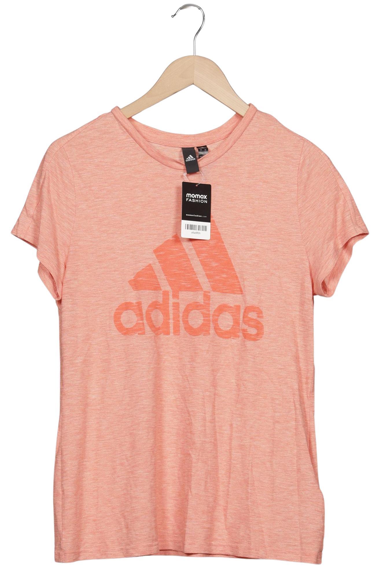 

adidas Damen T-Shirt, orange, Gr. 42