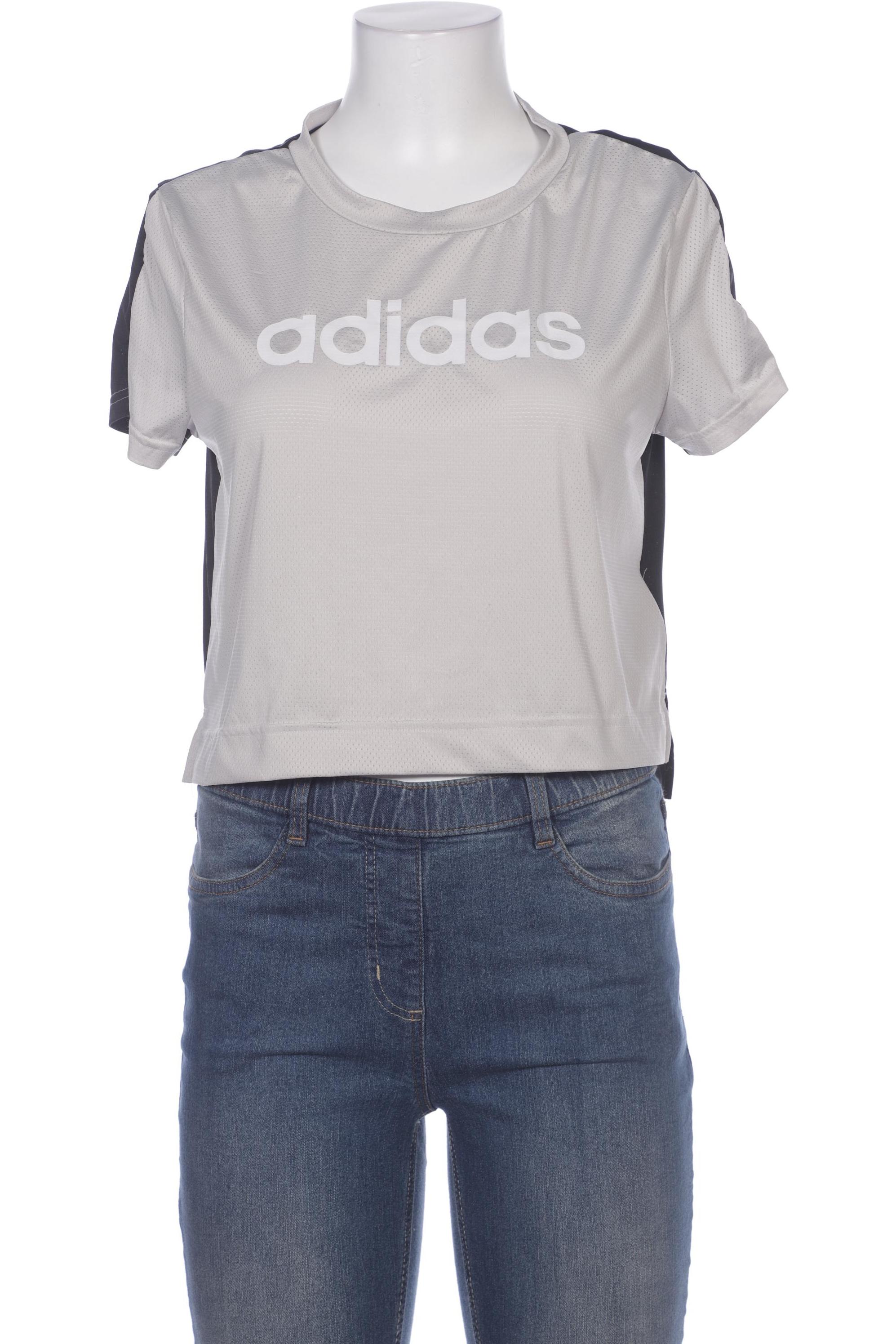 

adidas Damen T-Shirt, grau, Gr. 38