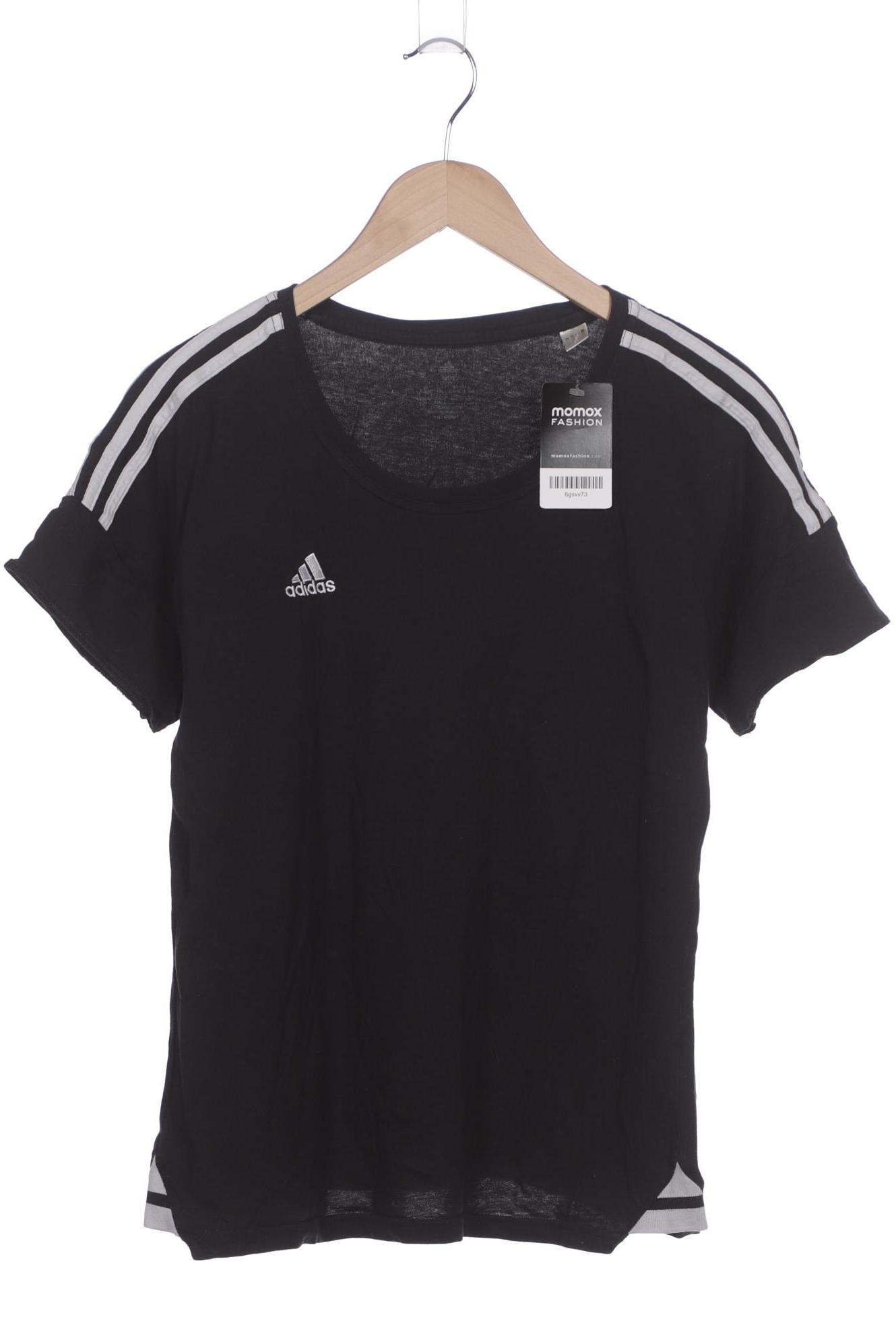 

adidas Damen T-Shirt, schwarz, Gr. 44