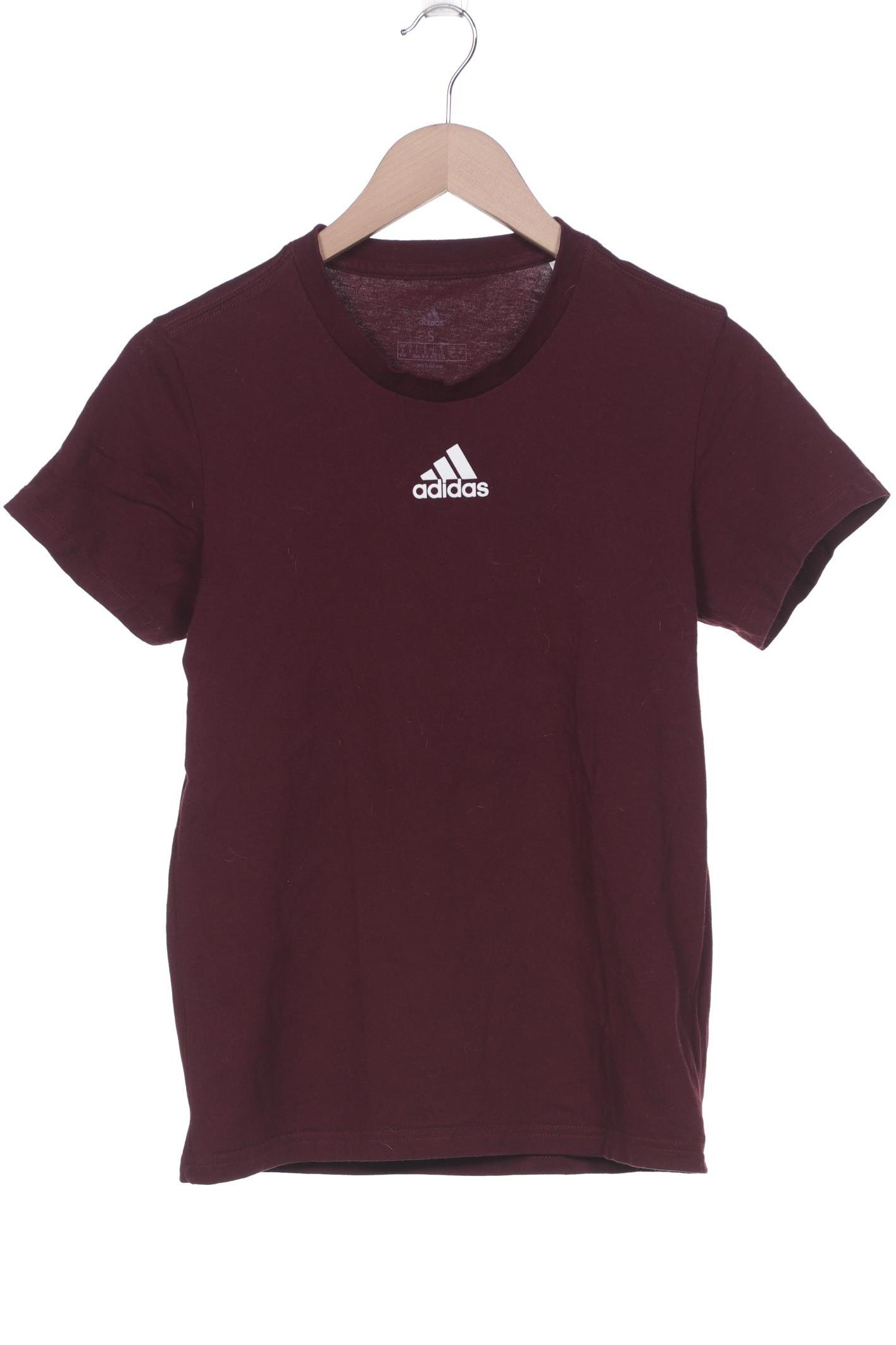 

adidas Damen T-Shirt, bordeaux