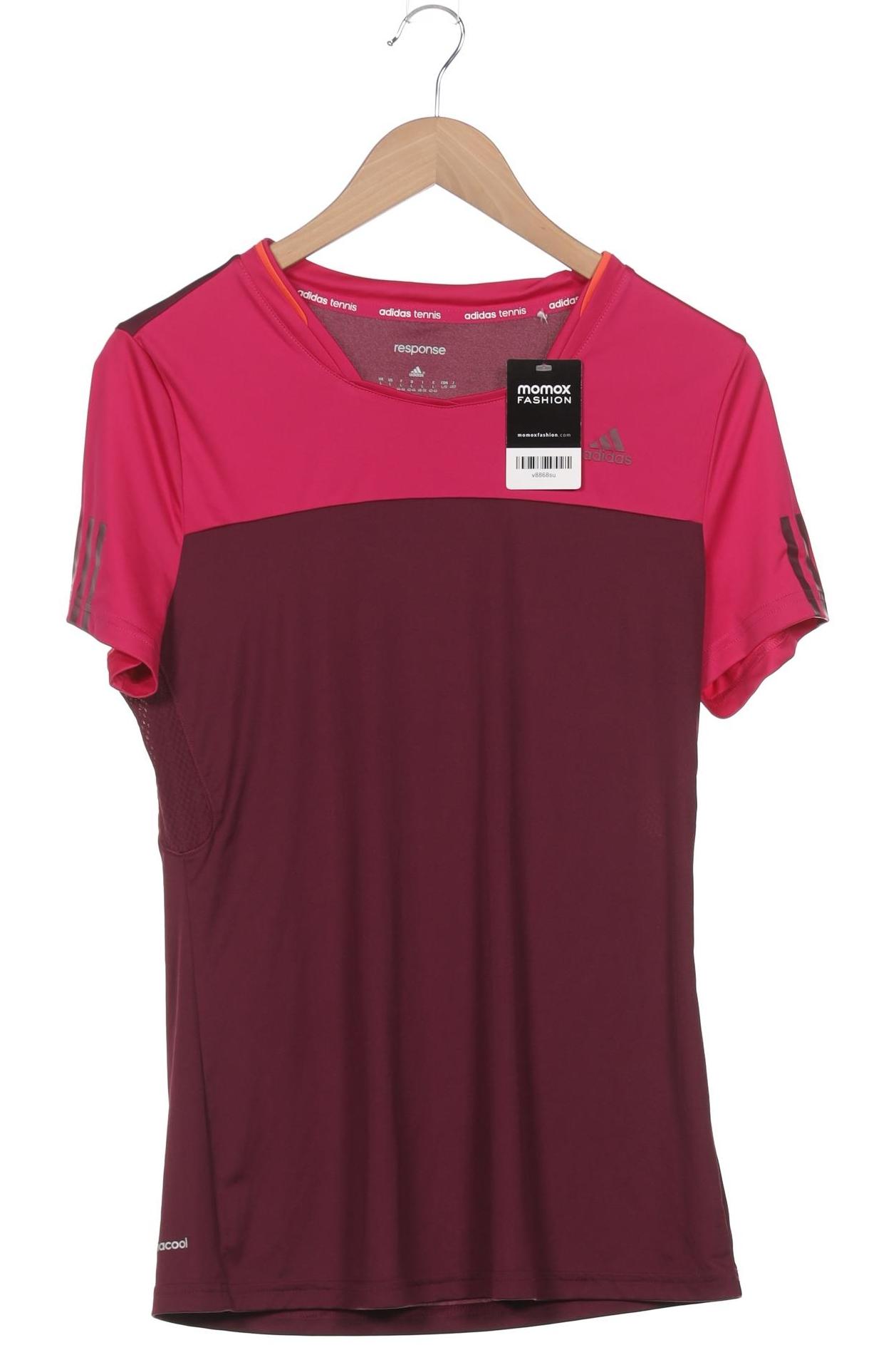 

adidas Damen T-Shirt, bordeaux, Gr. 42