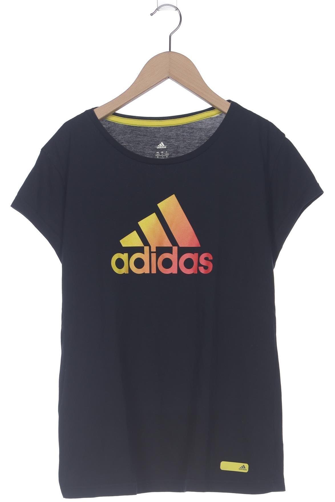 

adidas Damen T-Shirt, schwarz, Gr. 42