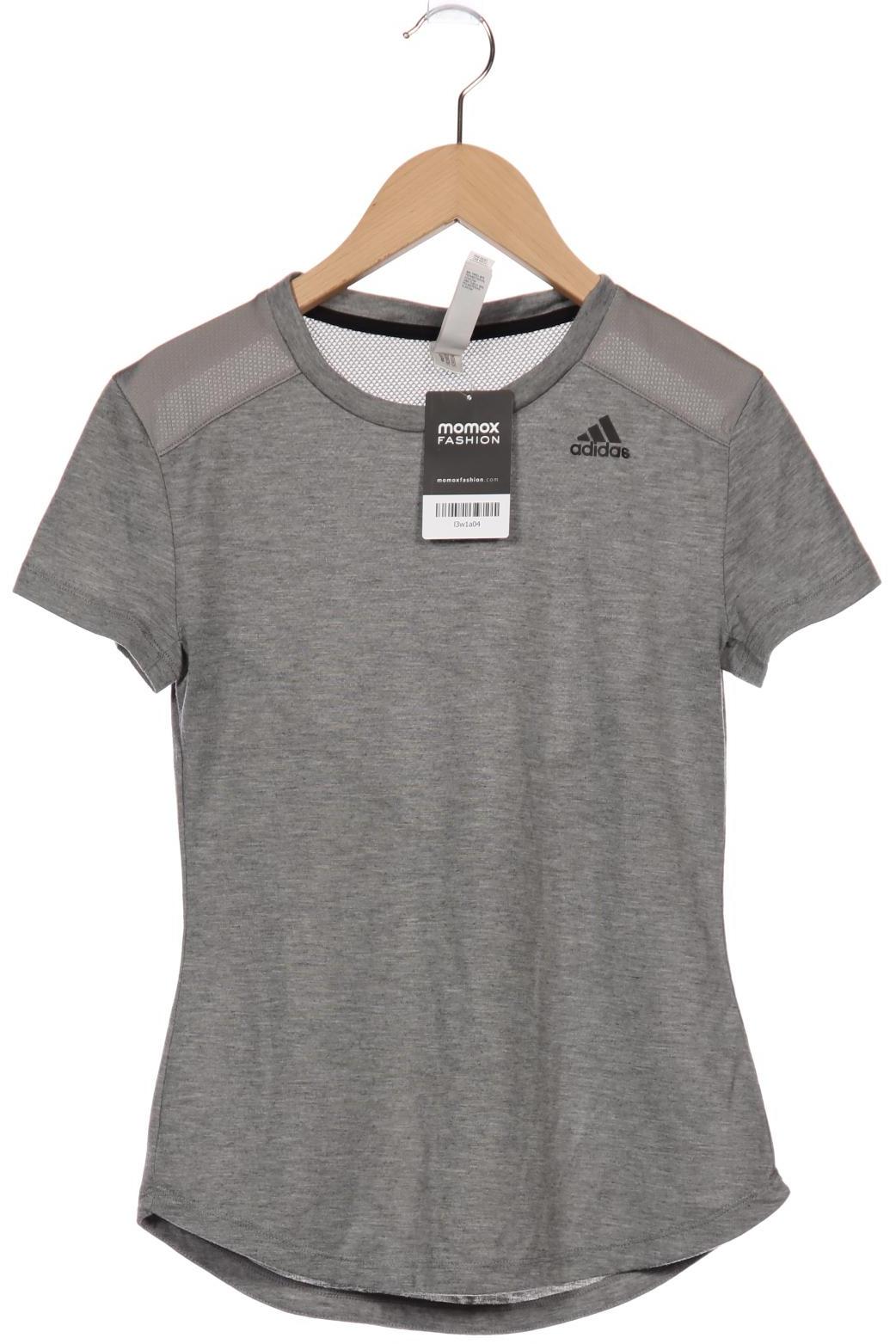 

adidas Damen T-Shirt, grau, Gr. 34