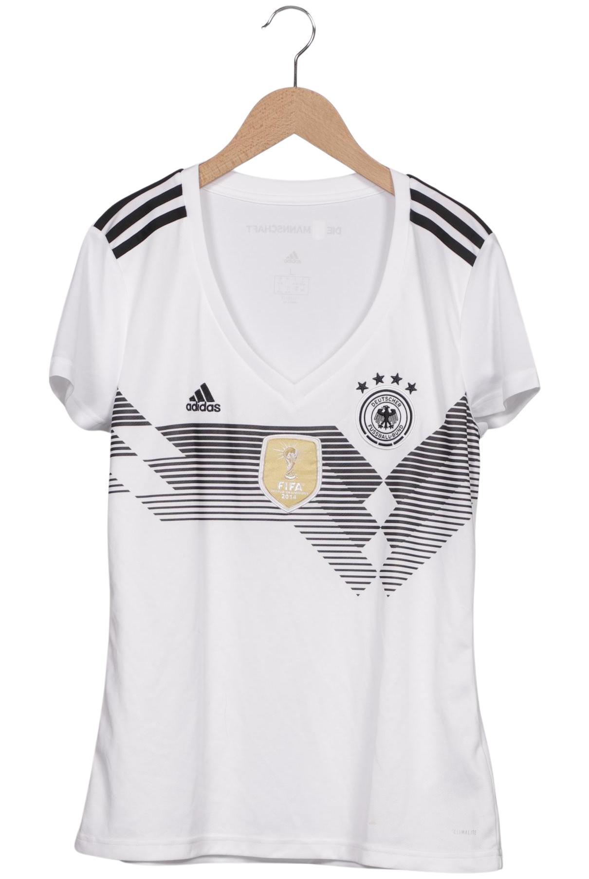 

adidas Damen T-Shirt, weiß, Gr. 42