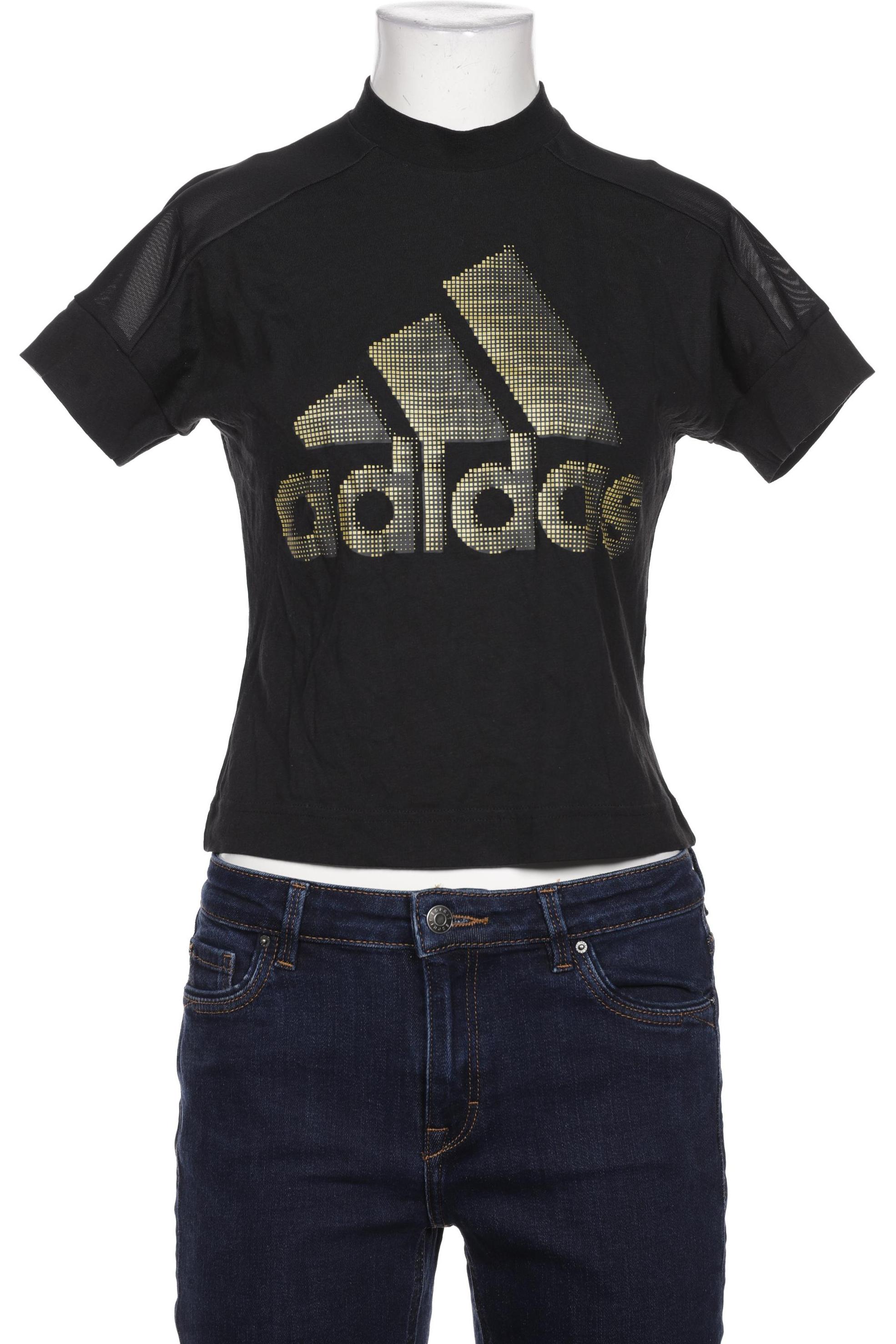 

adidas Damen T-Shirt, schwarz, Gr. 36