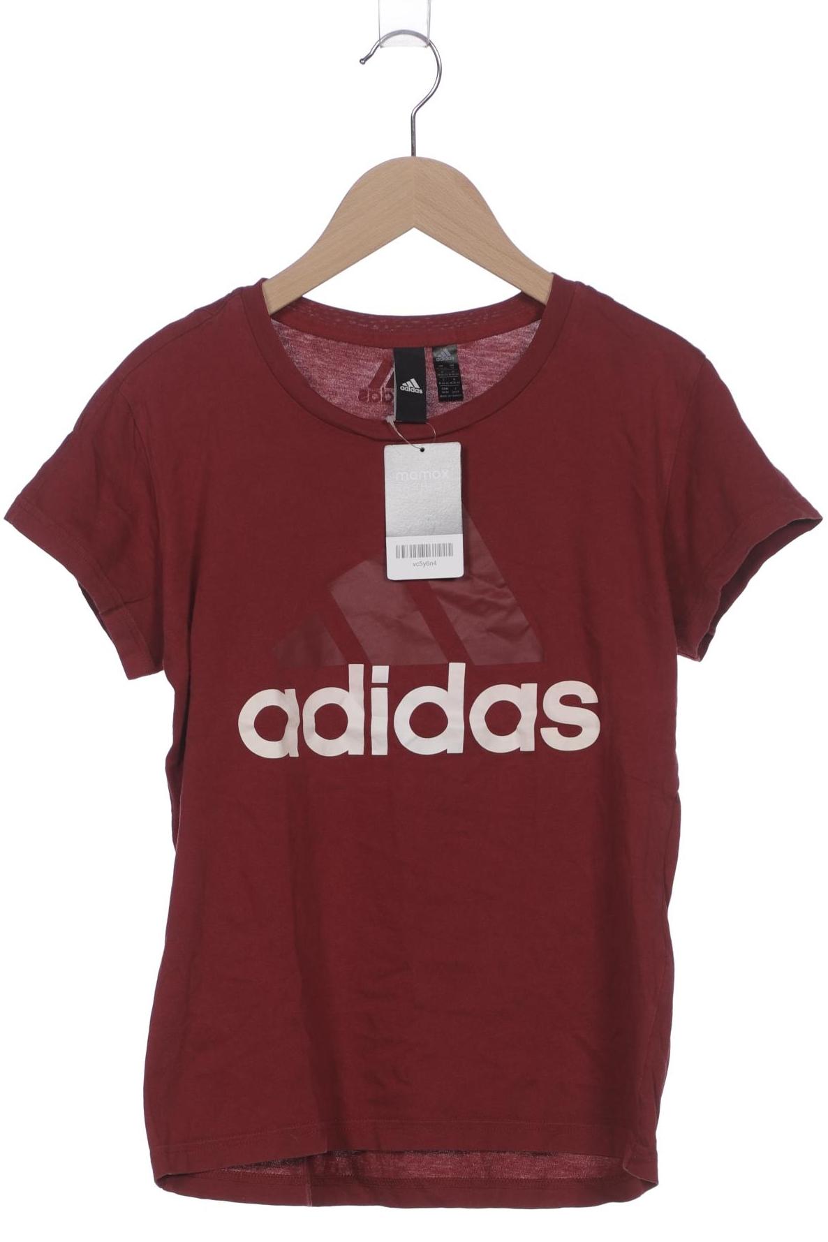 

adidas Damen T-Shirt, bordeaux, Gr. 38