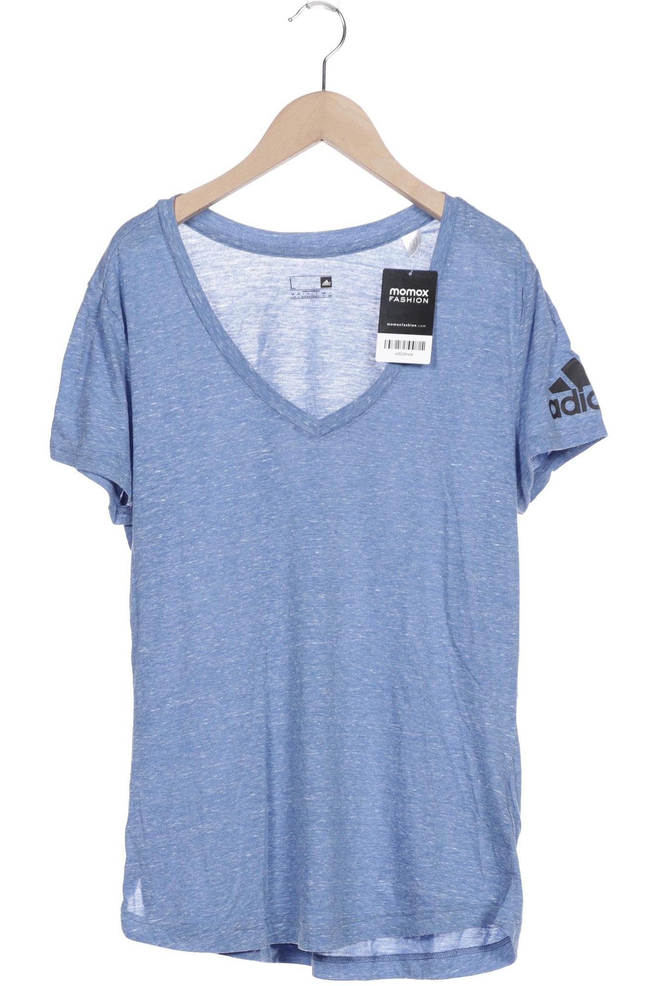

adidas Damen T-Shirt, blau
