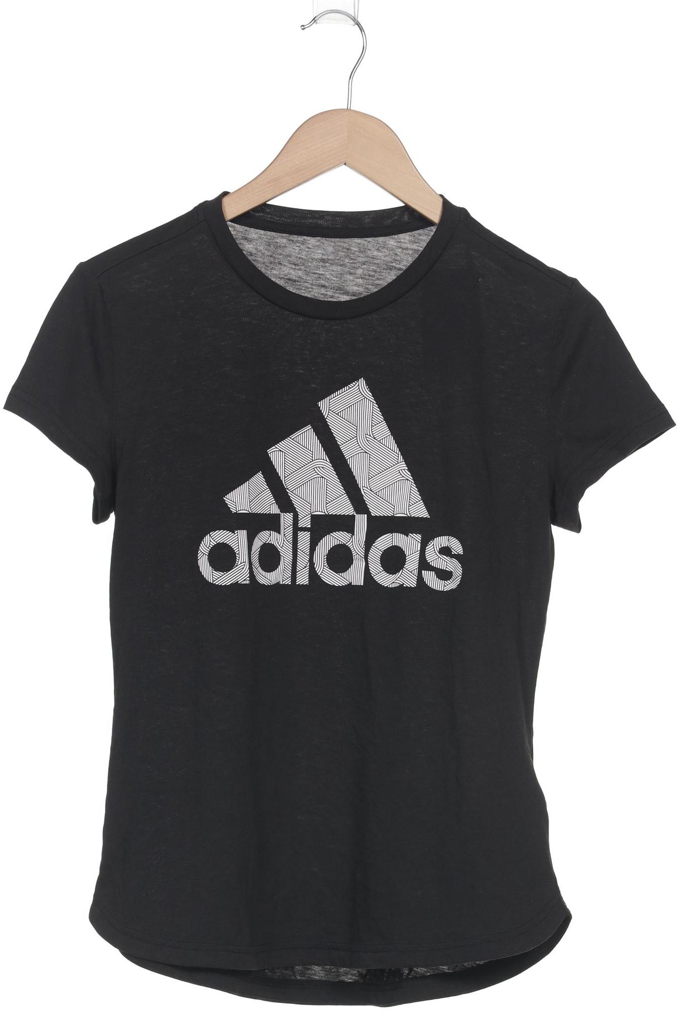 

adidas Damen T-Shirt, schwarz, Gr. 42
