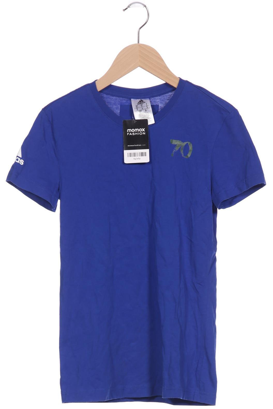 

adidas Damen T-Shirt, blau, Gr. 36