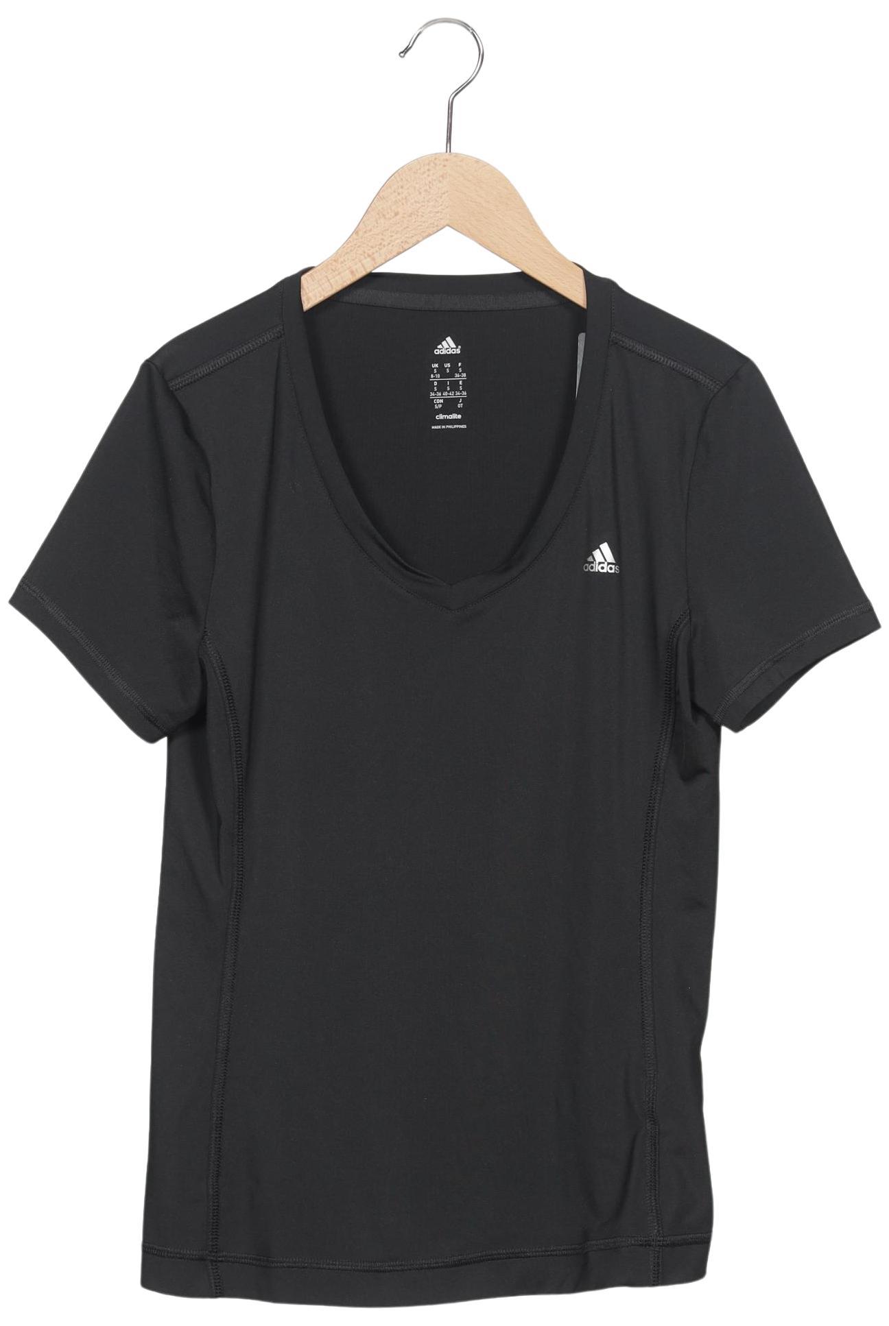 

adidas Damen T-Shirt, schwarz, Gr. 36