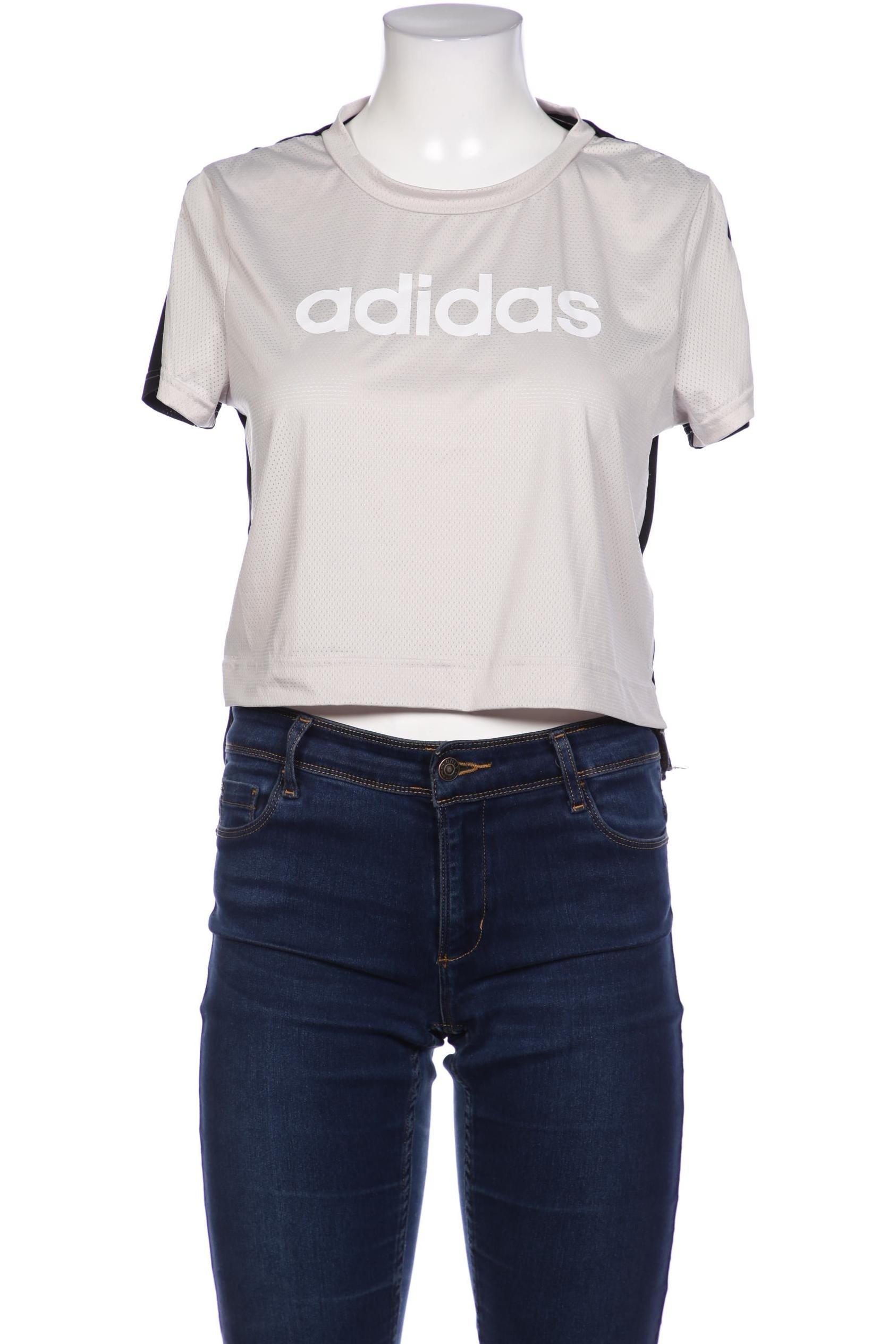 

adidas Damen T-Shirt, cremeweiß, Gr. 38