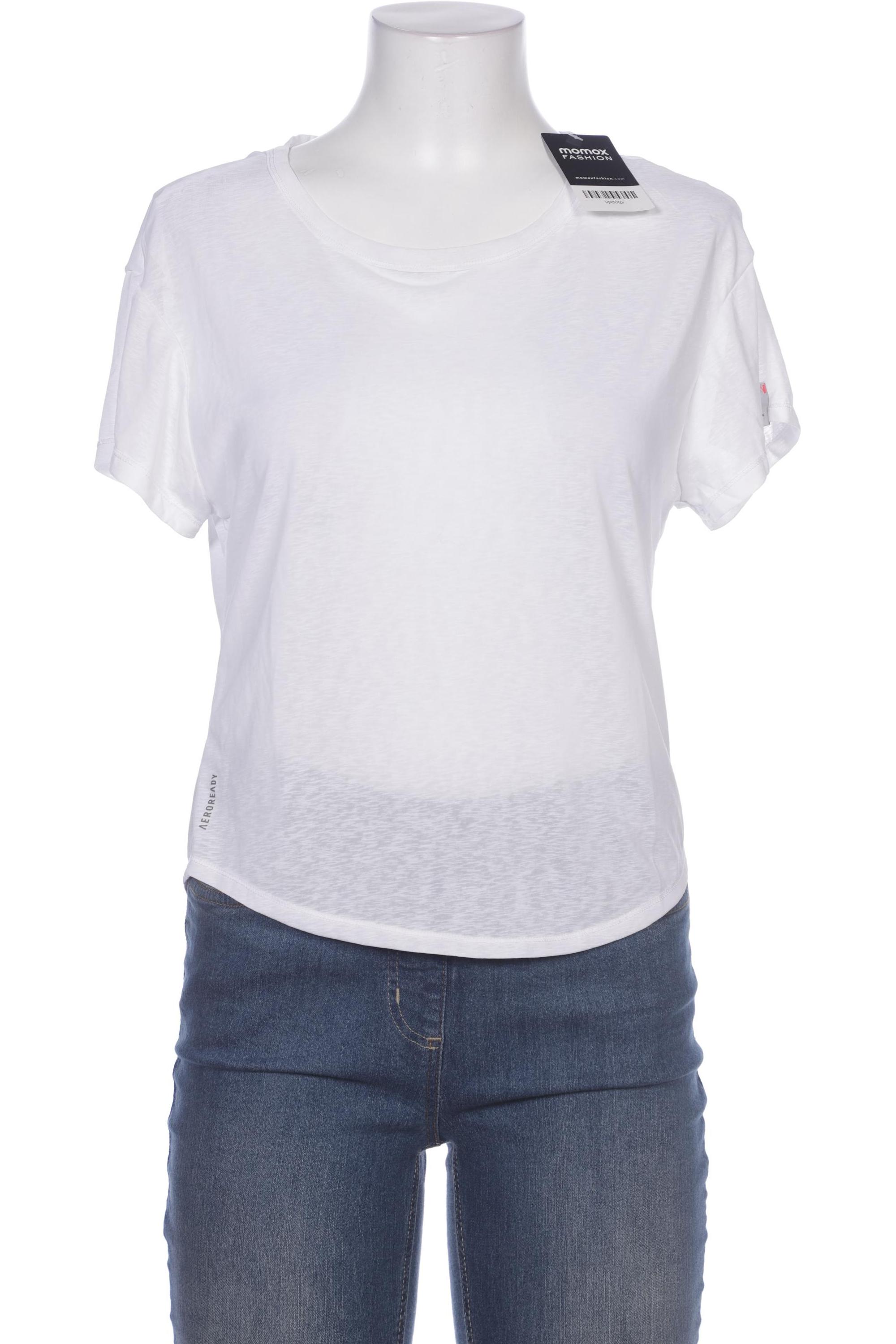 

adidas Damen T-Shirt, weiß, Gr. 36
