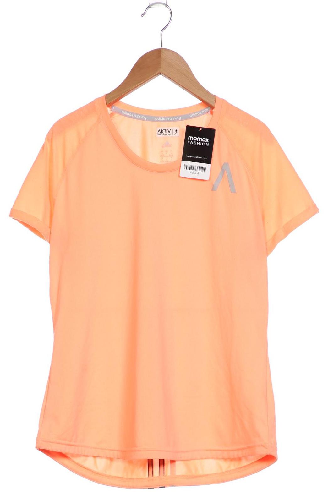 

adidas Damen T-Shirt, orange, Gr. 42