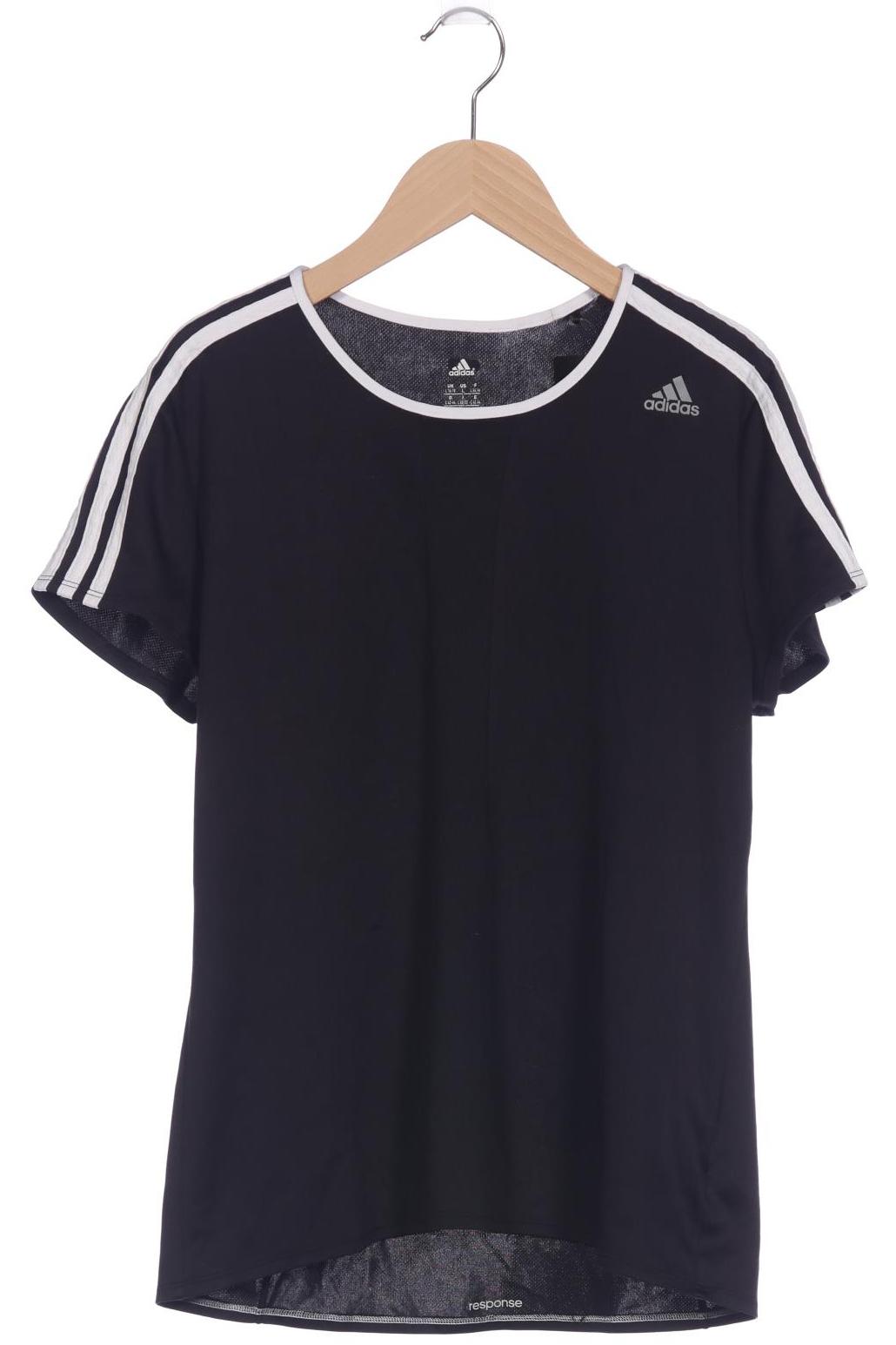 

adidas Damen T-Shirt, schwarz, Gr. 42