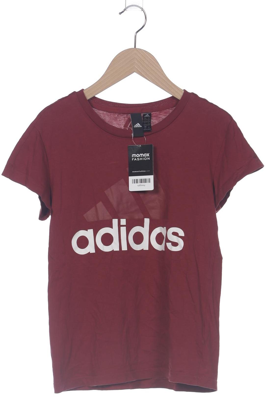 

adidas Damen T-Shirt, bordeaux, Gr. 36