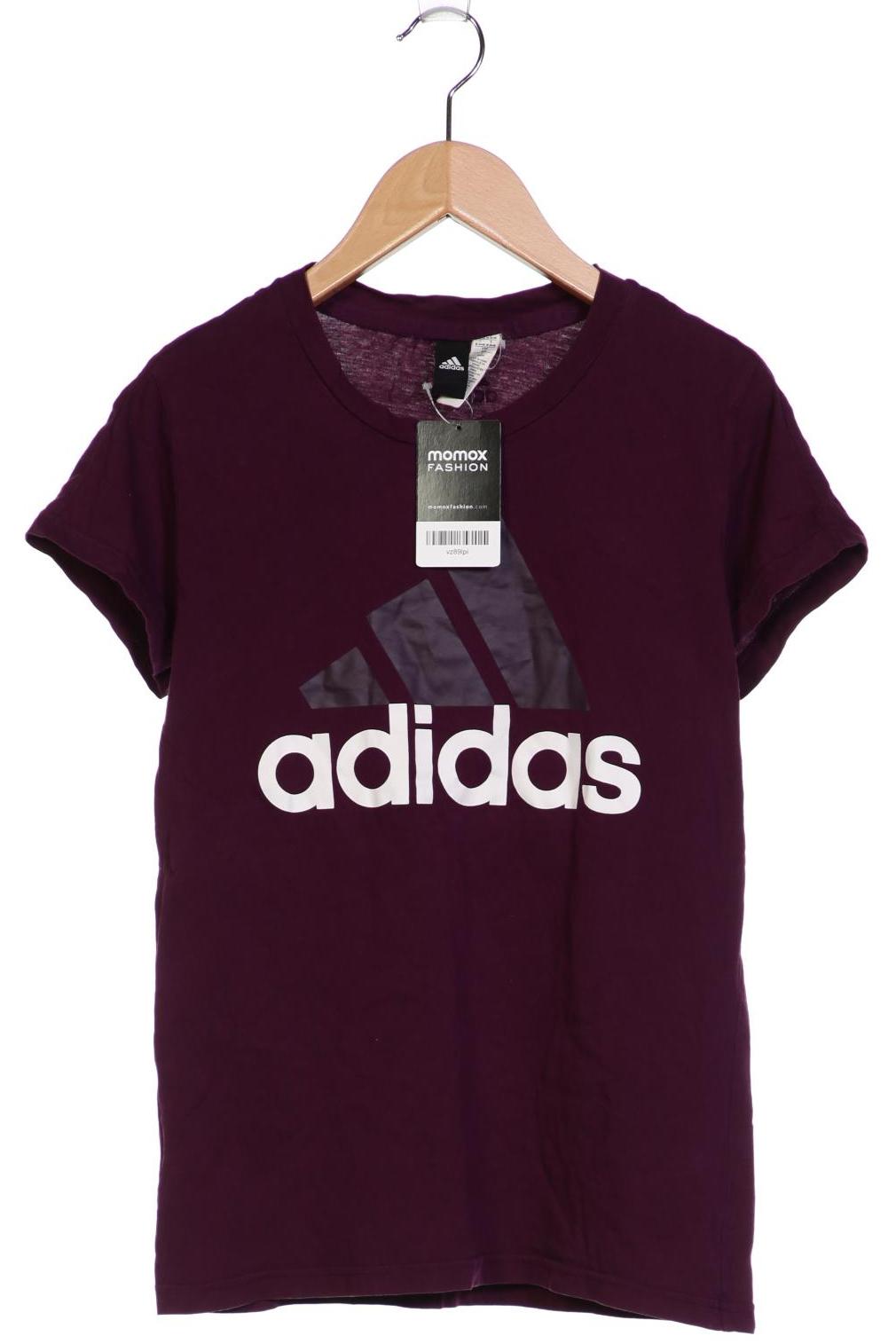 

adidas Damen T-Shirt, bordeaux, Gr. 38