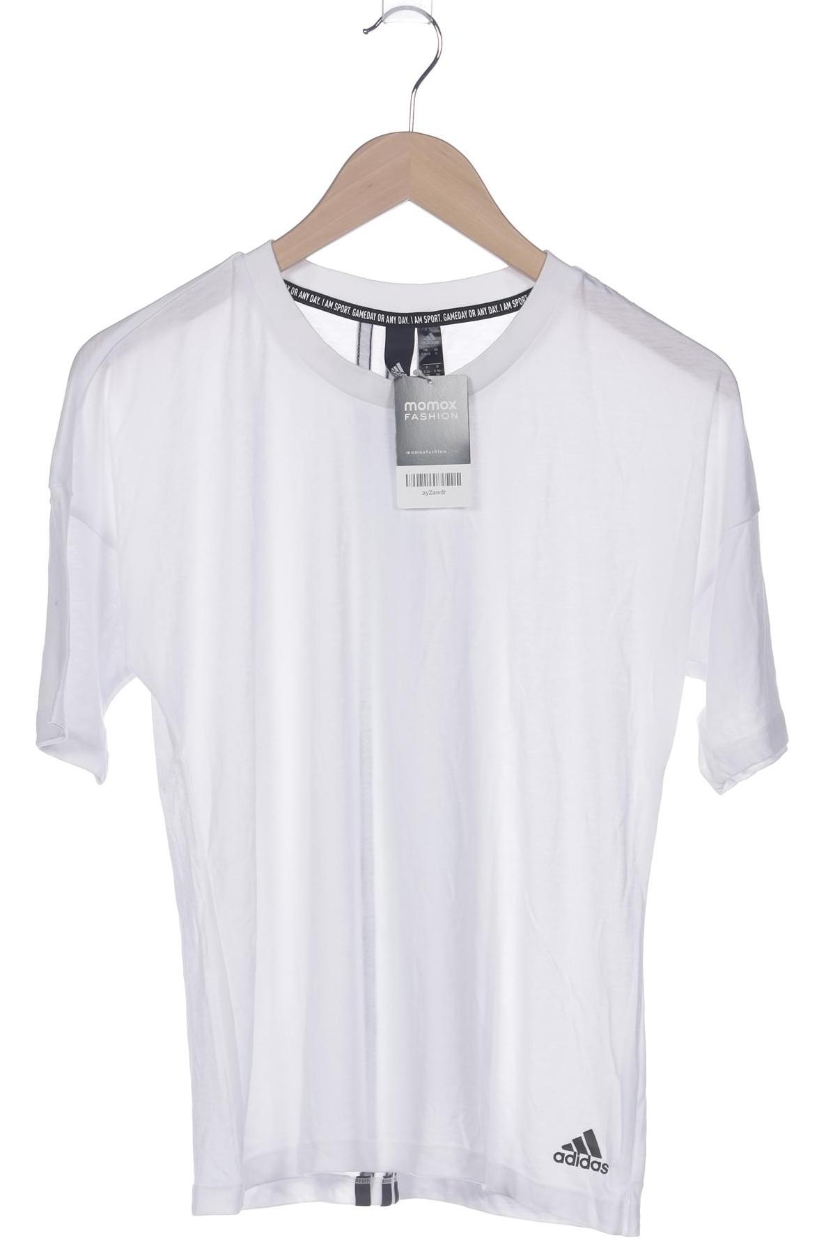 

adidas Damen T-Shirt, weiß, Gr. 36