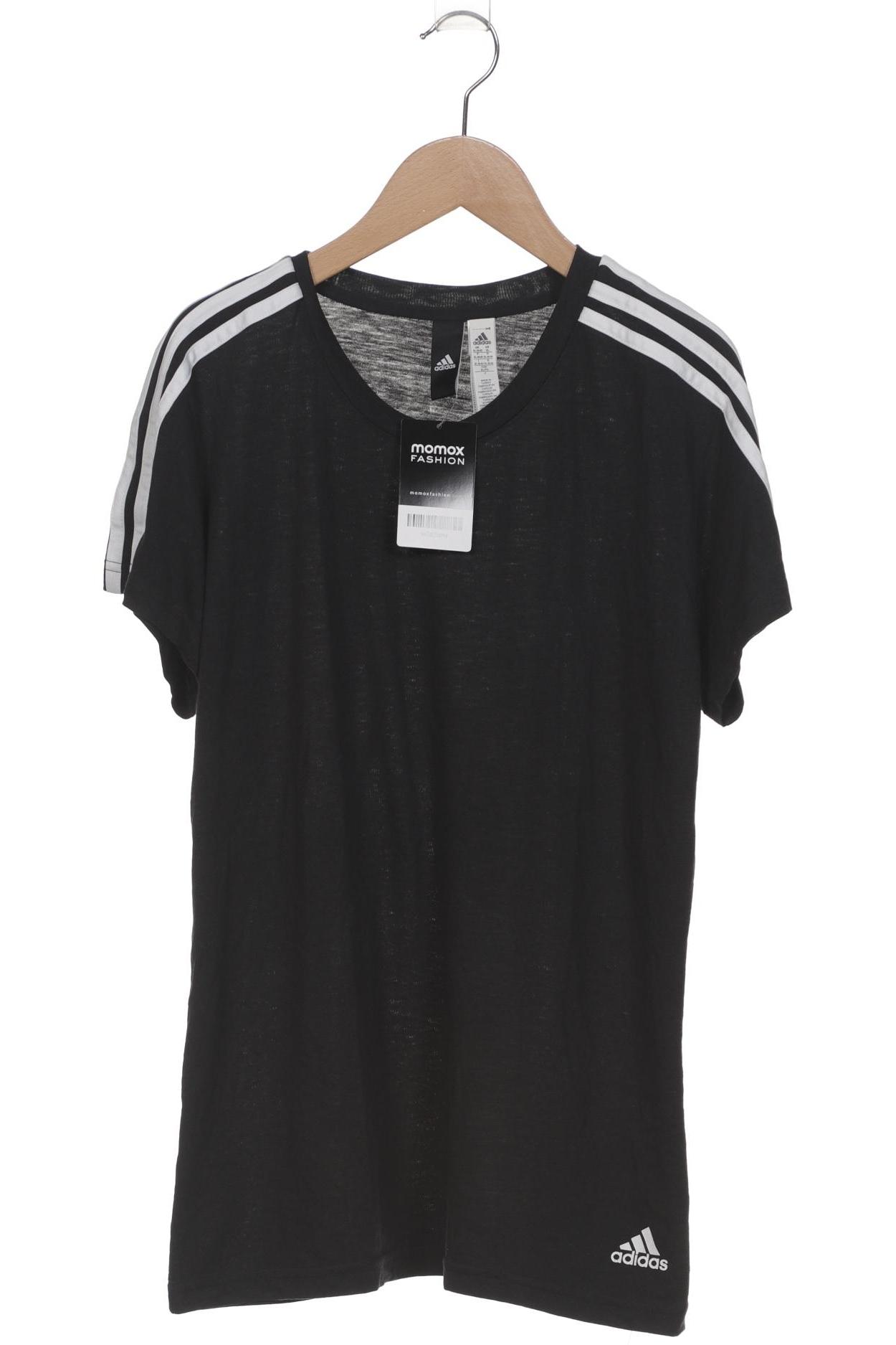 

adidas Damen T-Shirt, schwarz, Gr. 44