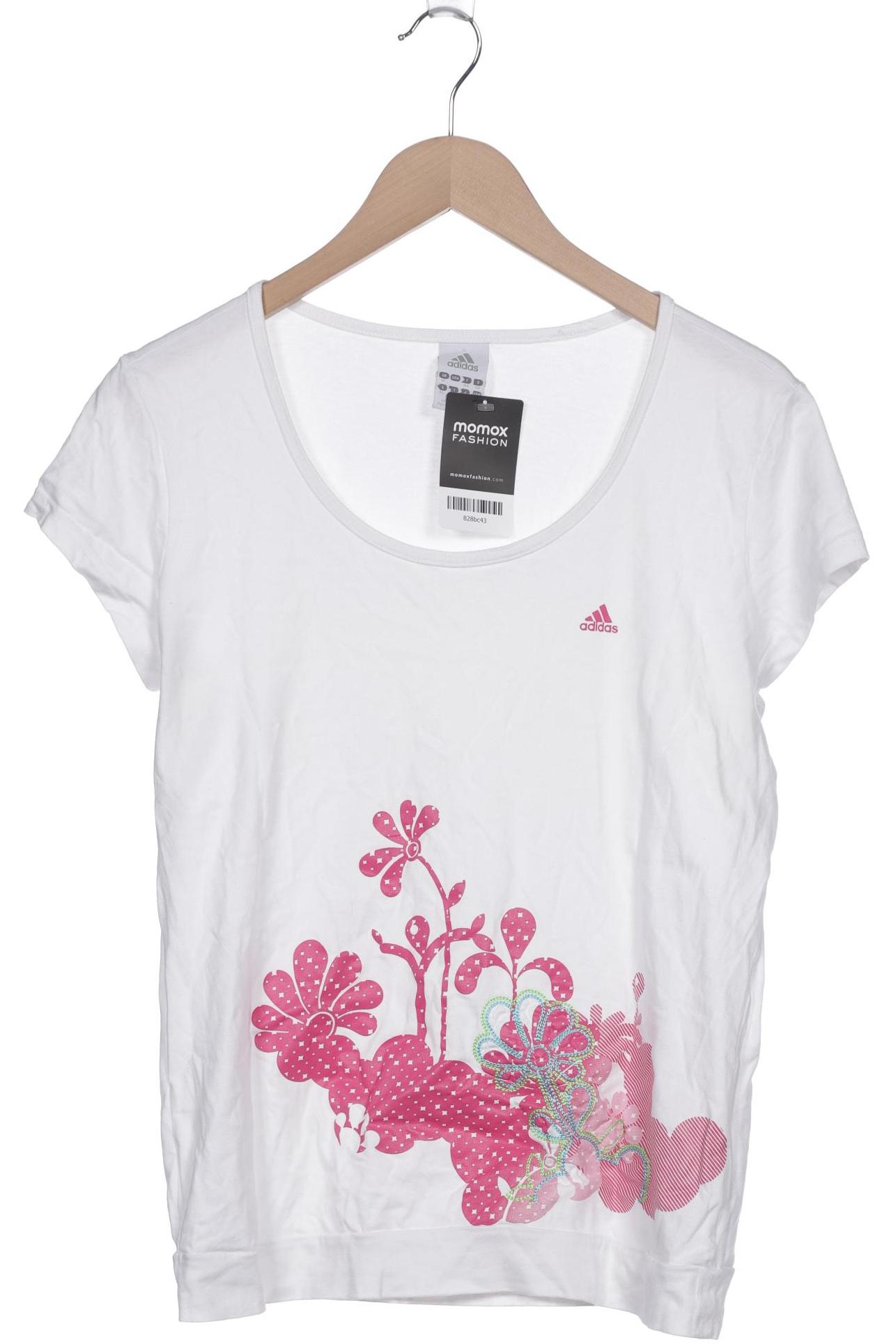

adidas Damen T-Shirt, weiß, Gr. 42