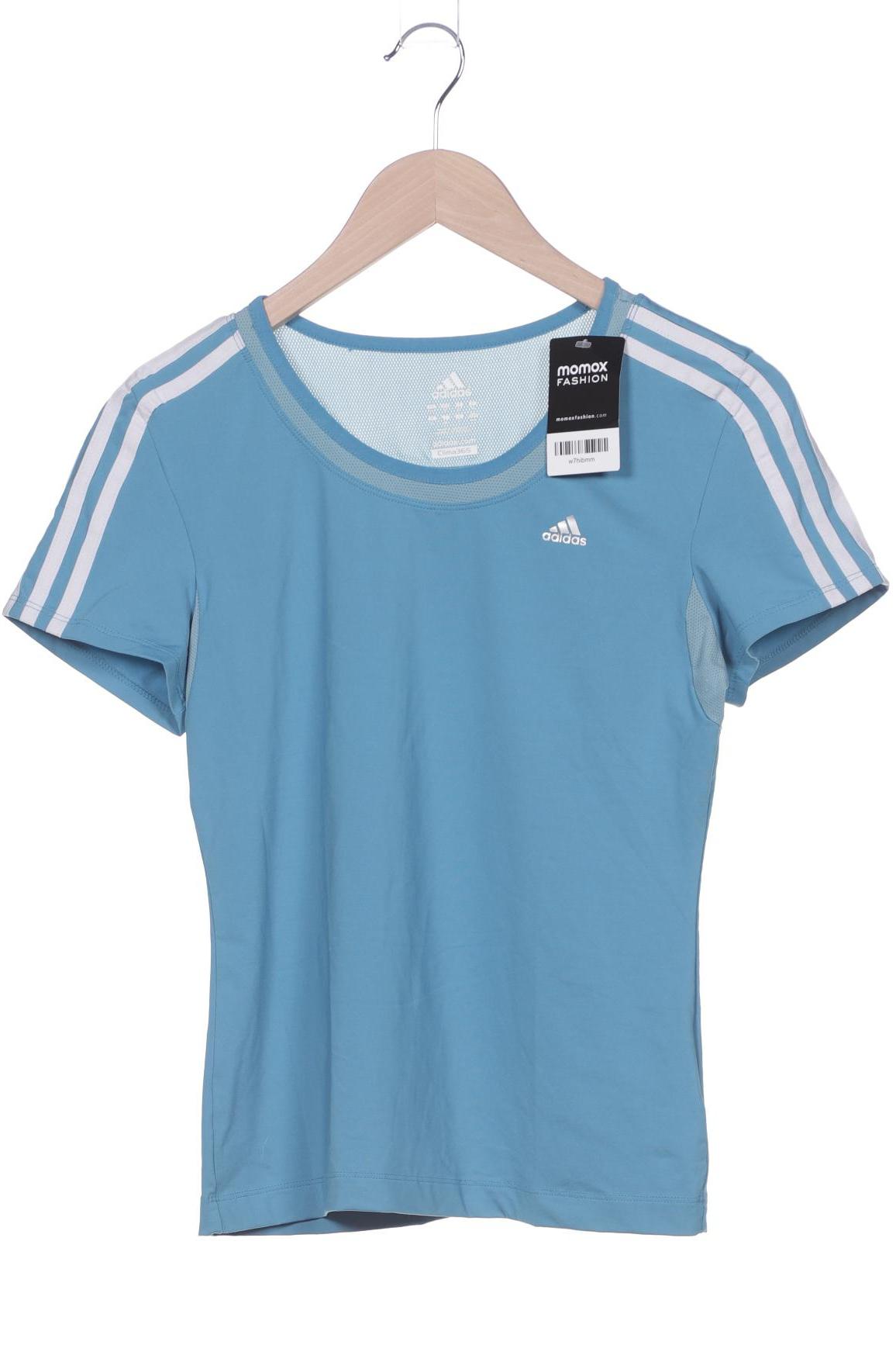 

adidas Damen T-Shirt, blau, Gr. 40