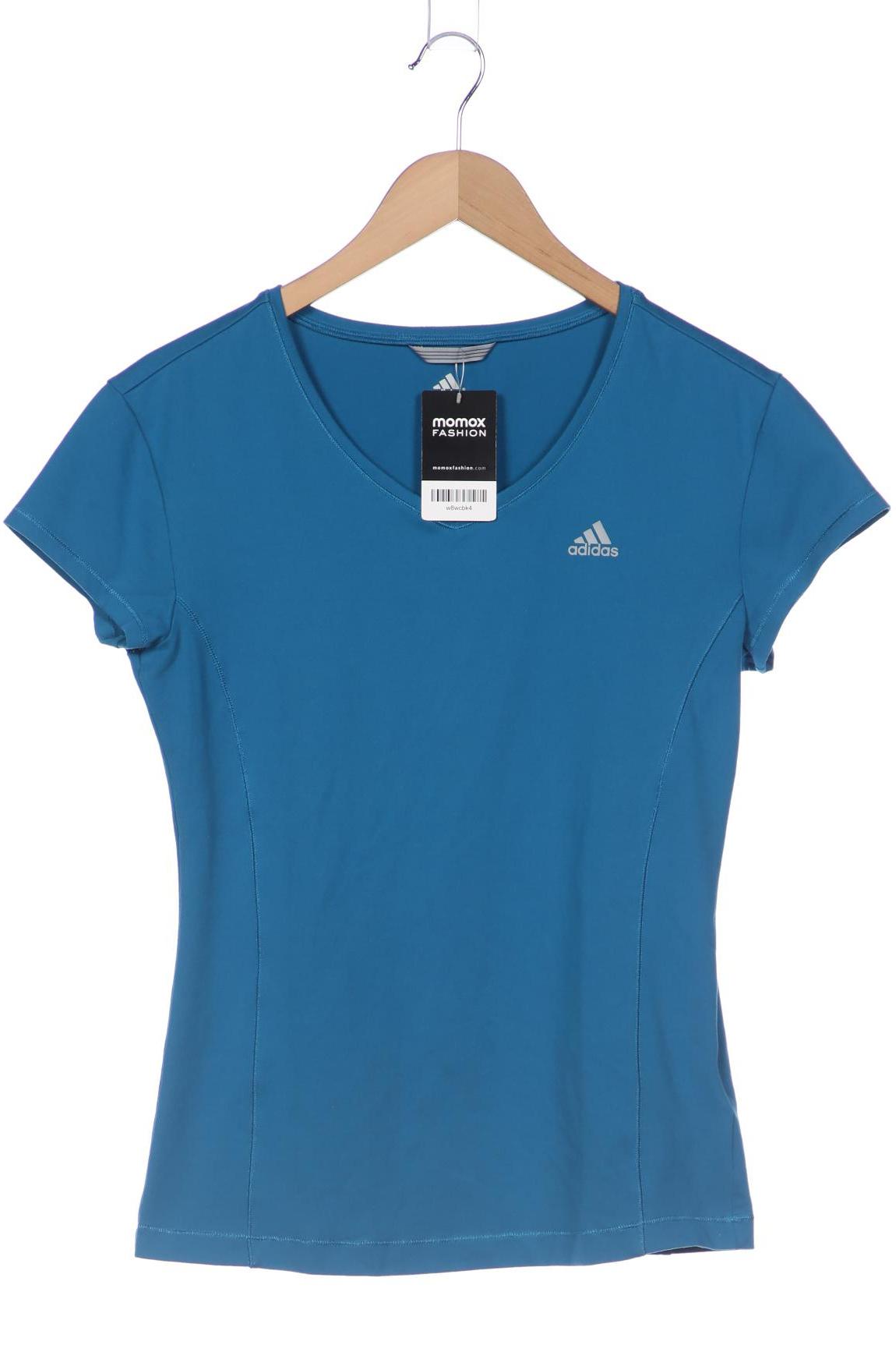 

adidas Damen T-Shirt, blau, Gr. 42