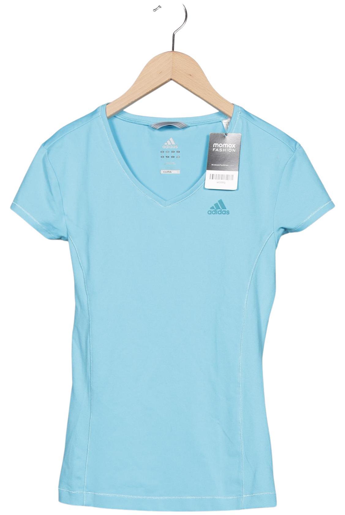 

adidas Damen T-Shirt, blau, Gr. 36