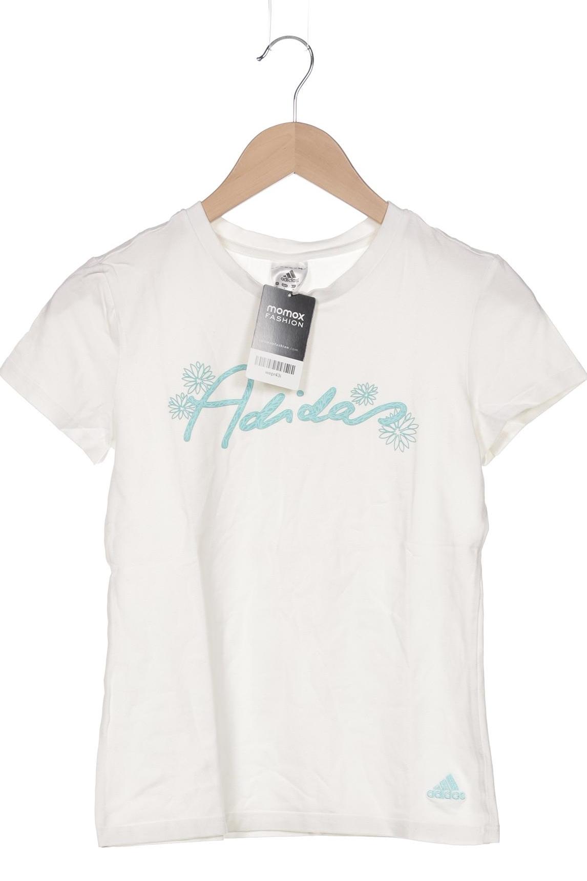 

adidas Damen T-Shirt, weiß, Gr. 36
