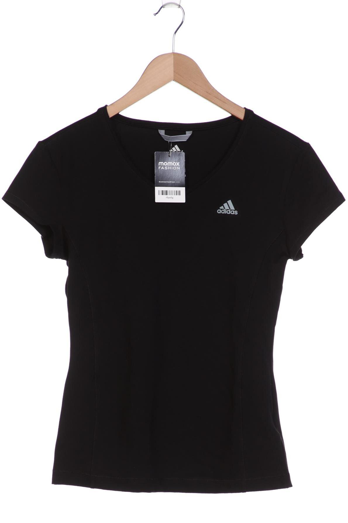 

adidas Damen T-Shirt, schwarz, Gr. 38