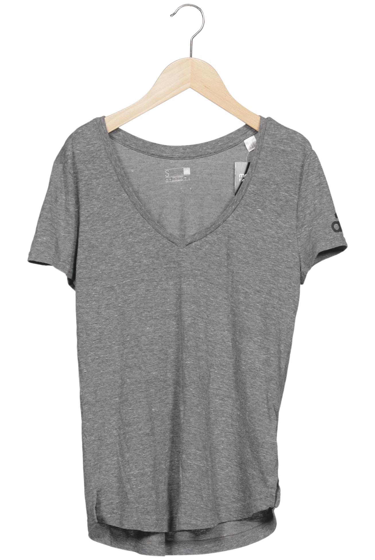 

adidas Damen T-Shirt, grau, Gr. 36