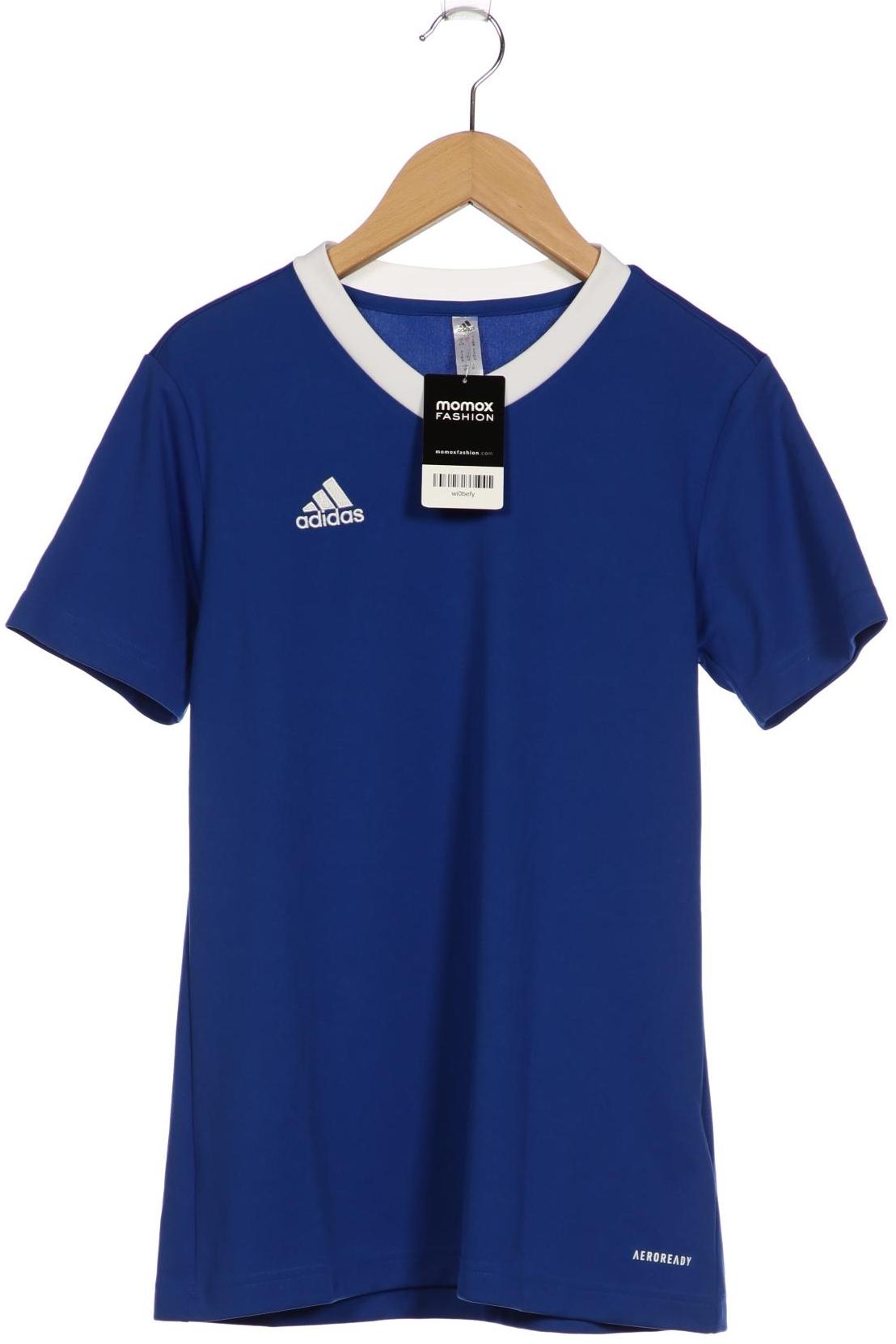 

adidas Damen T-Shirt, blau, Gr. 36