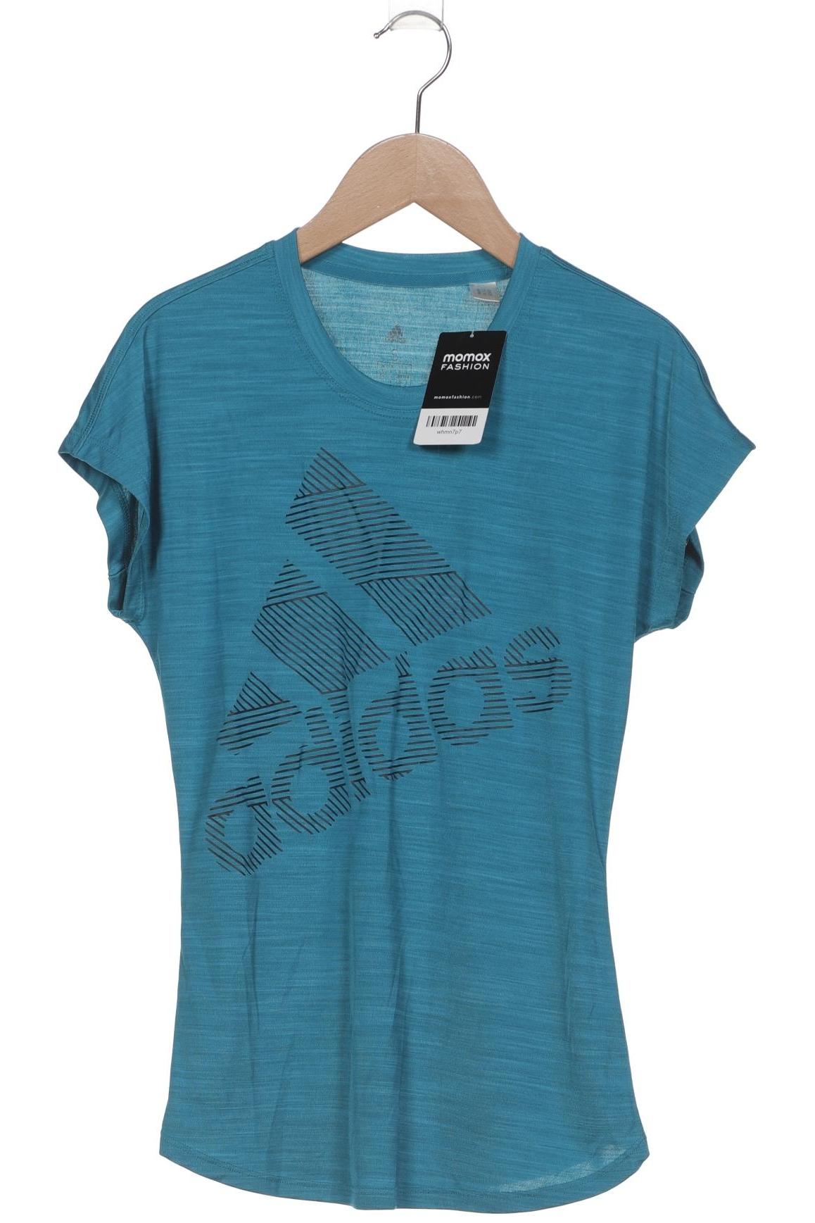 

adidas Damen T-Shirt, türkis, Gr. 36