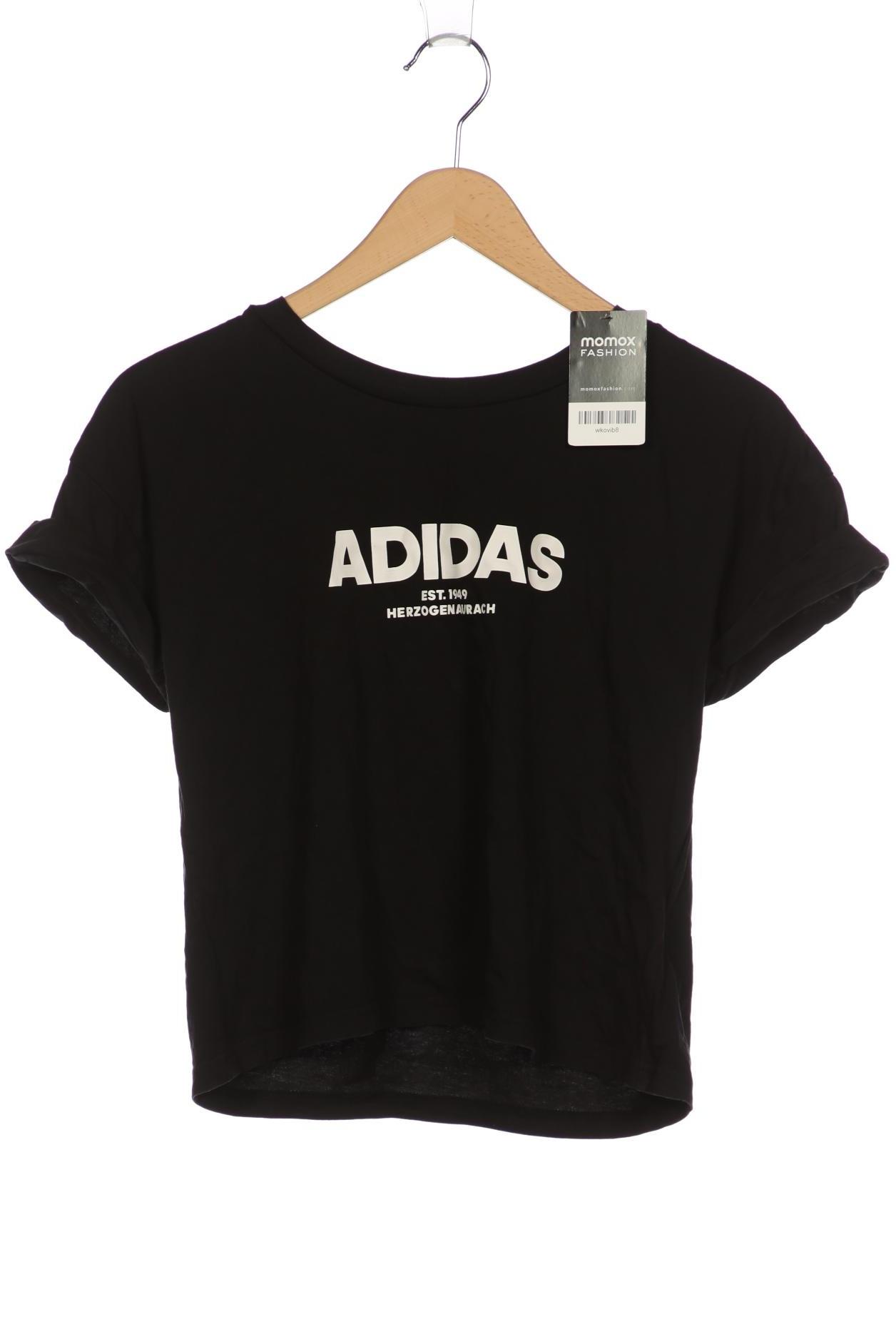 

adidas Damen T-Shirt, schwarz, Gr. 36