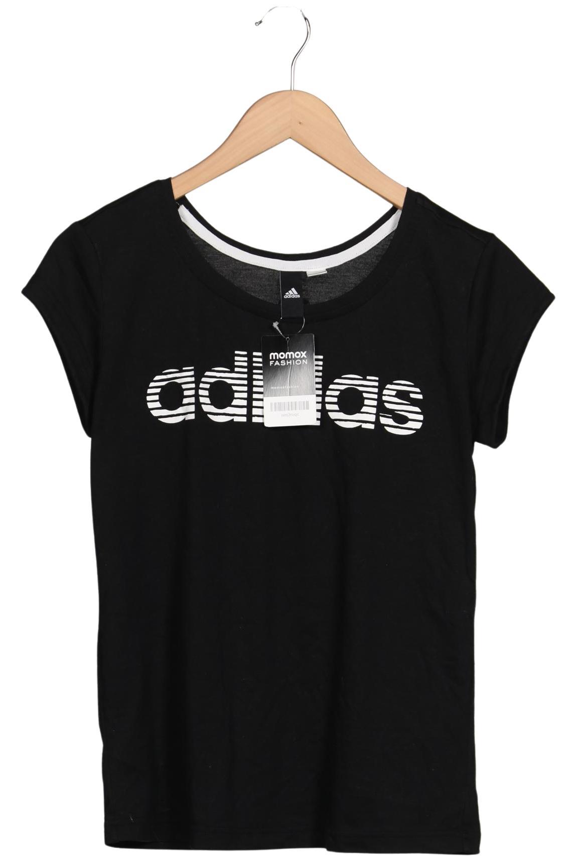 

adidas Damen T-Shirt, schwarz, Gr. 38