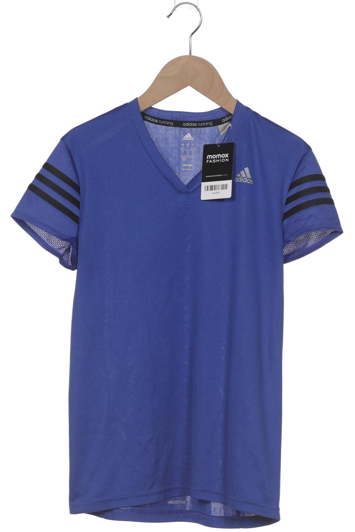

adidas Damen T-Shirt, blau, Gr. 36