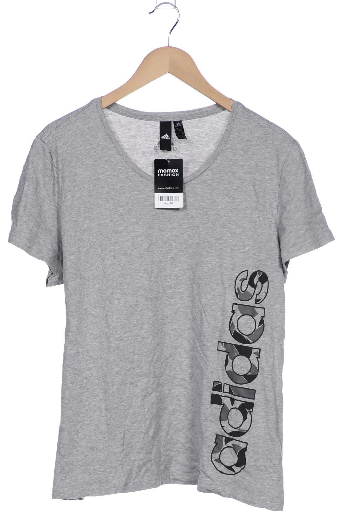 

adidas Damen T-Shirt, grau, Gr. 46