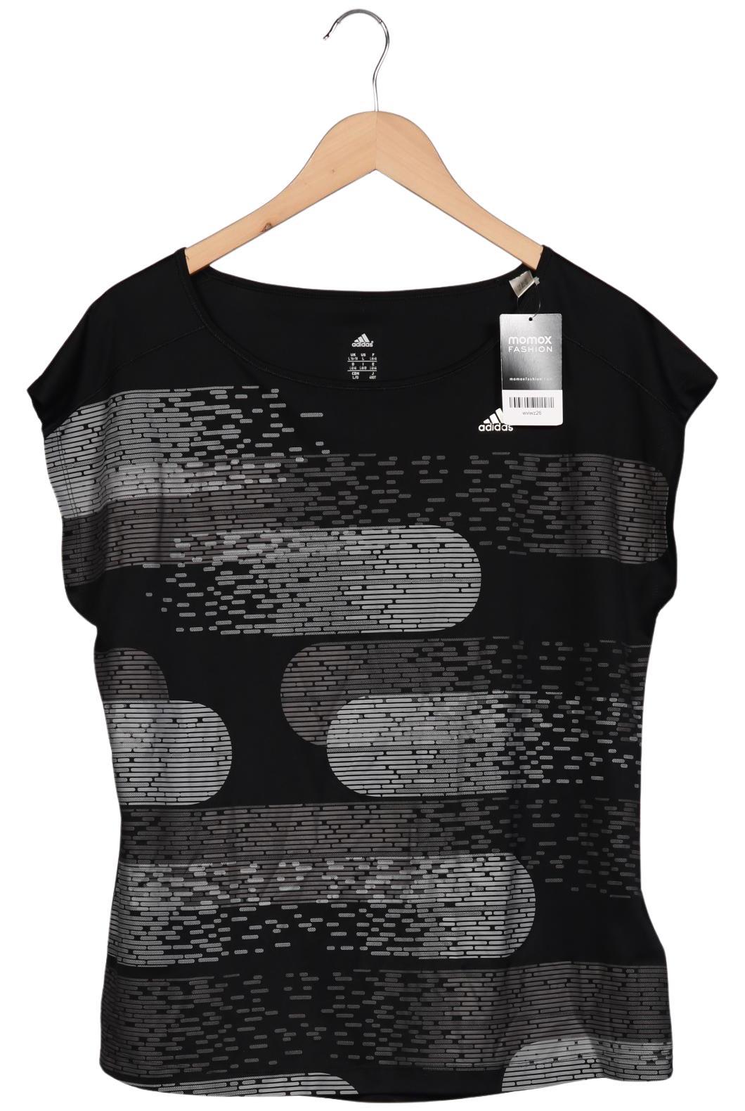 

adidas Damen T-Shirt, schwarz, Gr. 42