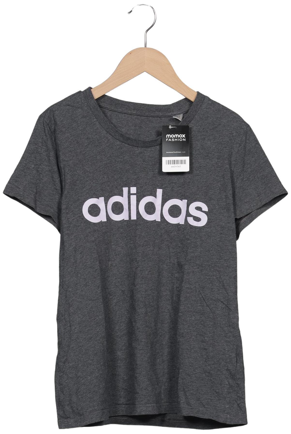 

adidas Damen T-Shirt, grau, Gr. 38