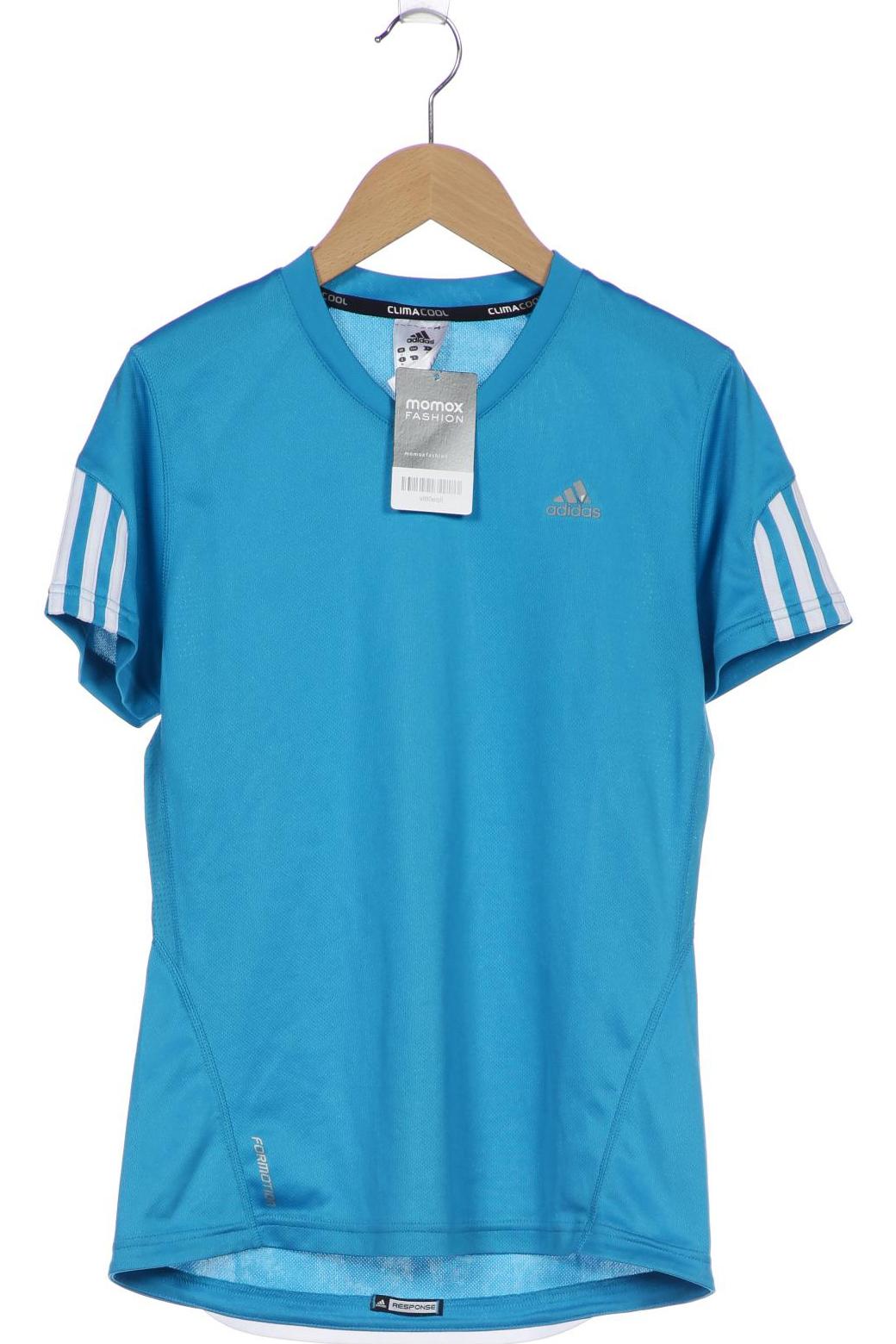 

adidas Damen T-Shirt, blau, Gr. 38