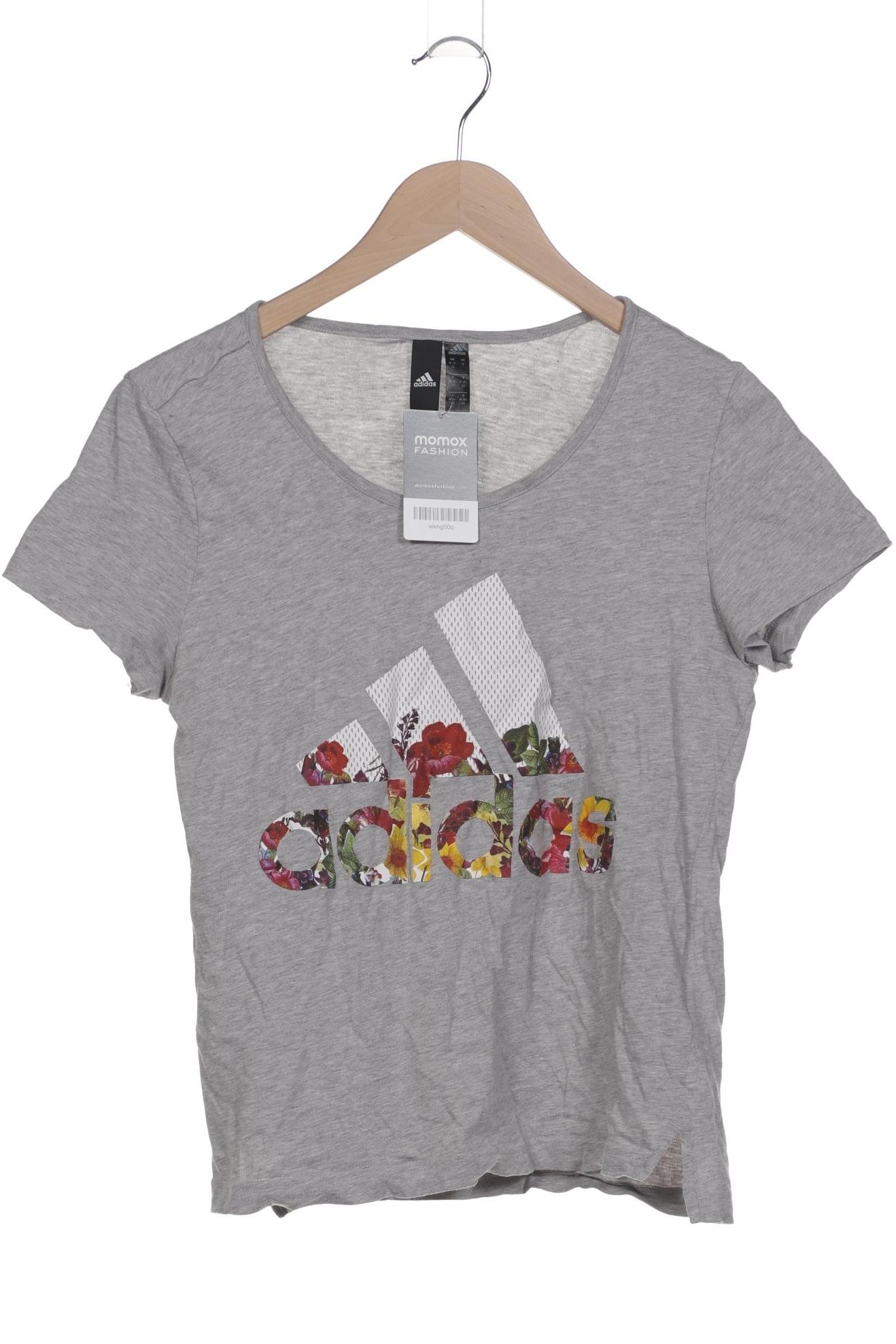 

adidas Damen T-Shirt, grau, Gr. 38