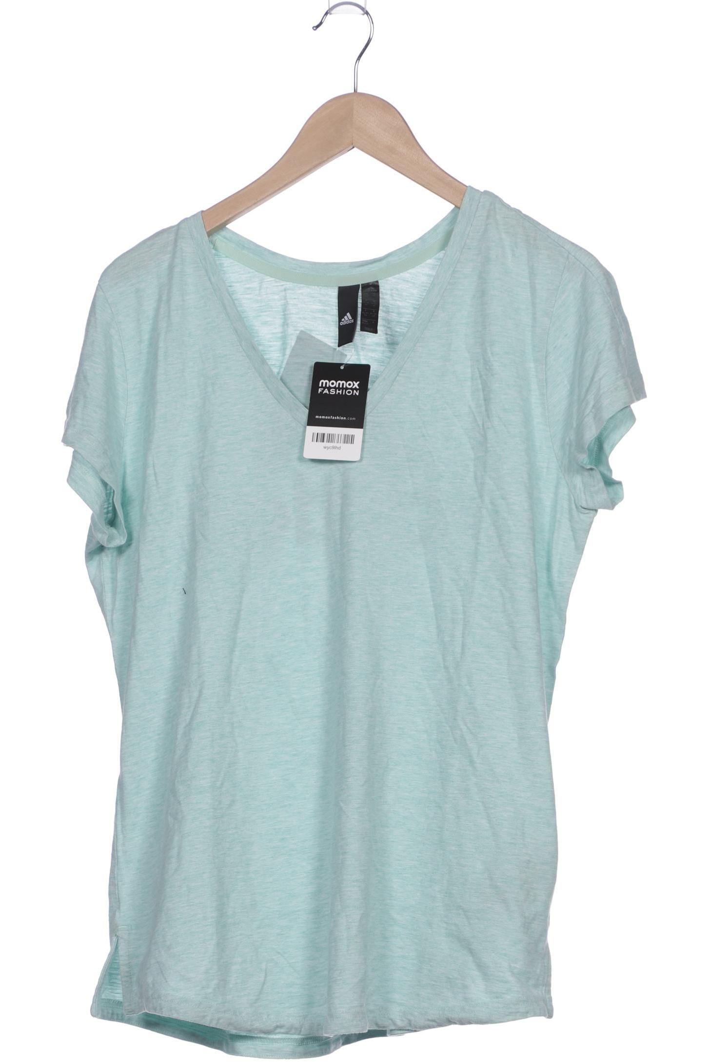 

adidas Damen T-Shirt, türkis, Gr. 44