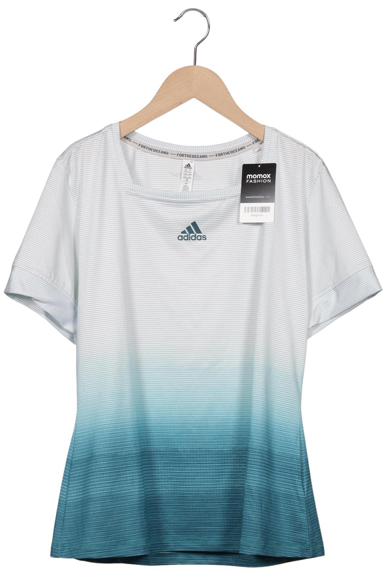 

adidas Damen T-Shirt, türkis, Gr. 42