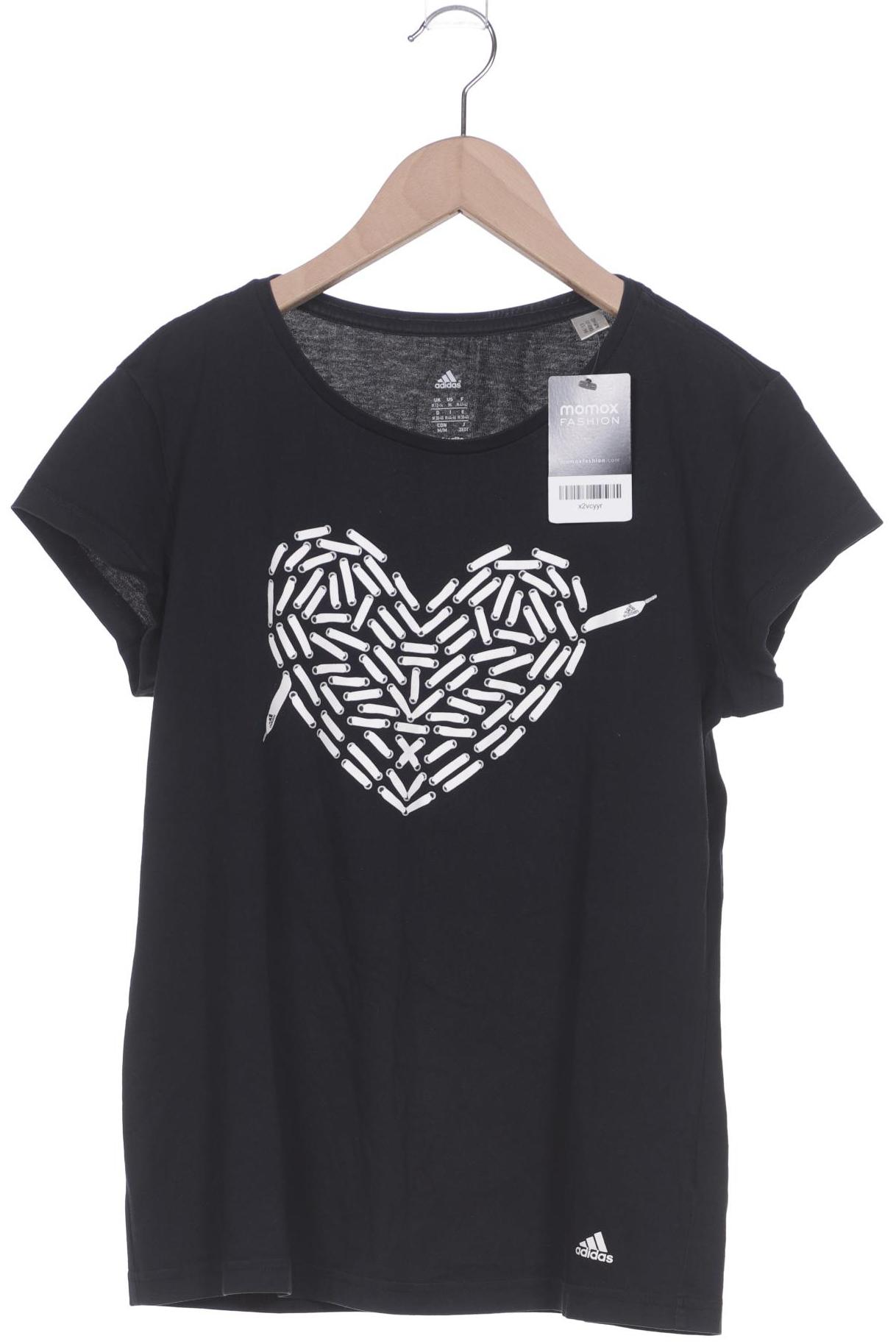 

adidas Damen T-Shirt, schwarz, Gr. 38