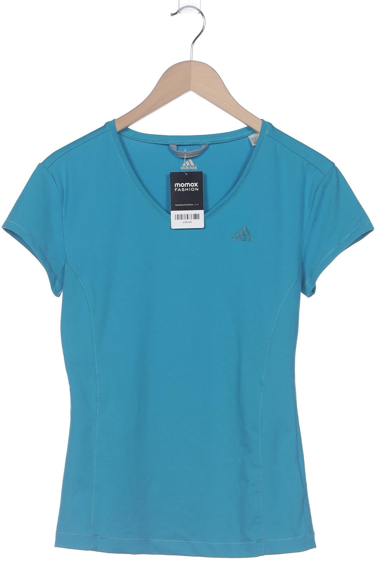 

adidas Damen T-Shirt, blau, Gr. 40