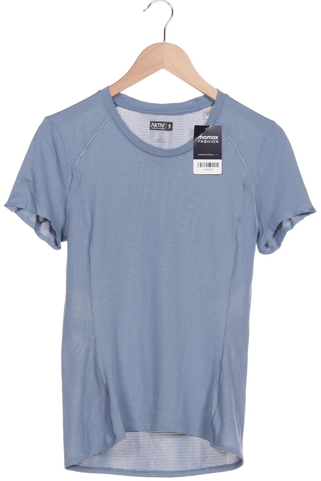 

adidas Damen T-Shirt, blau, Gr. 36