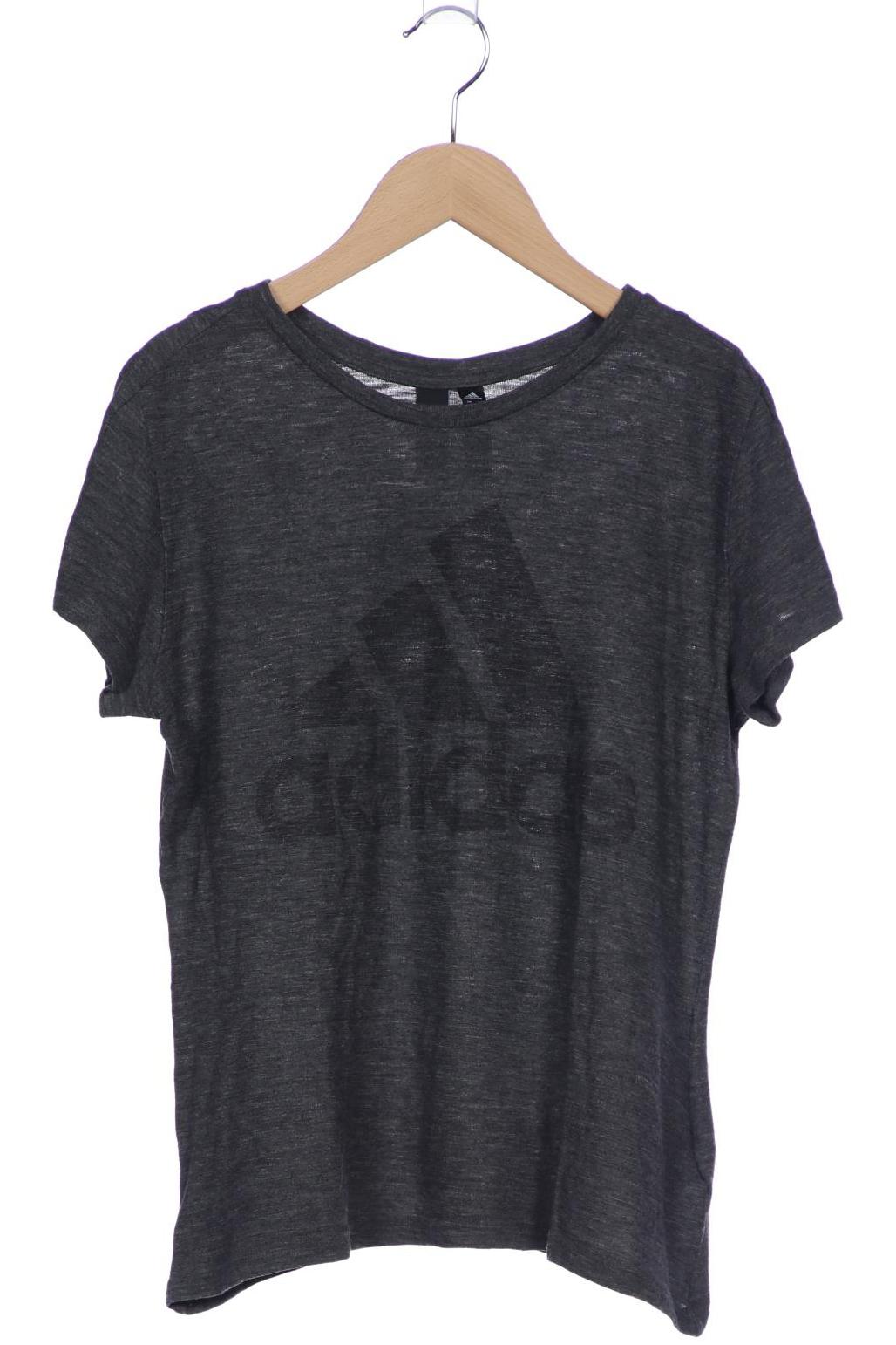 

adidas Damen T-Shirt, grau, Gr. 38