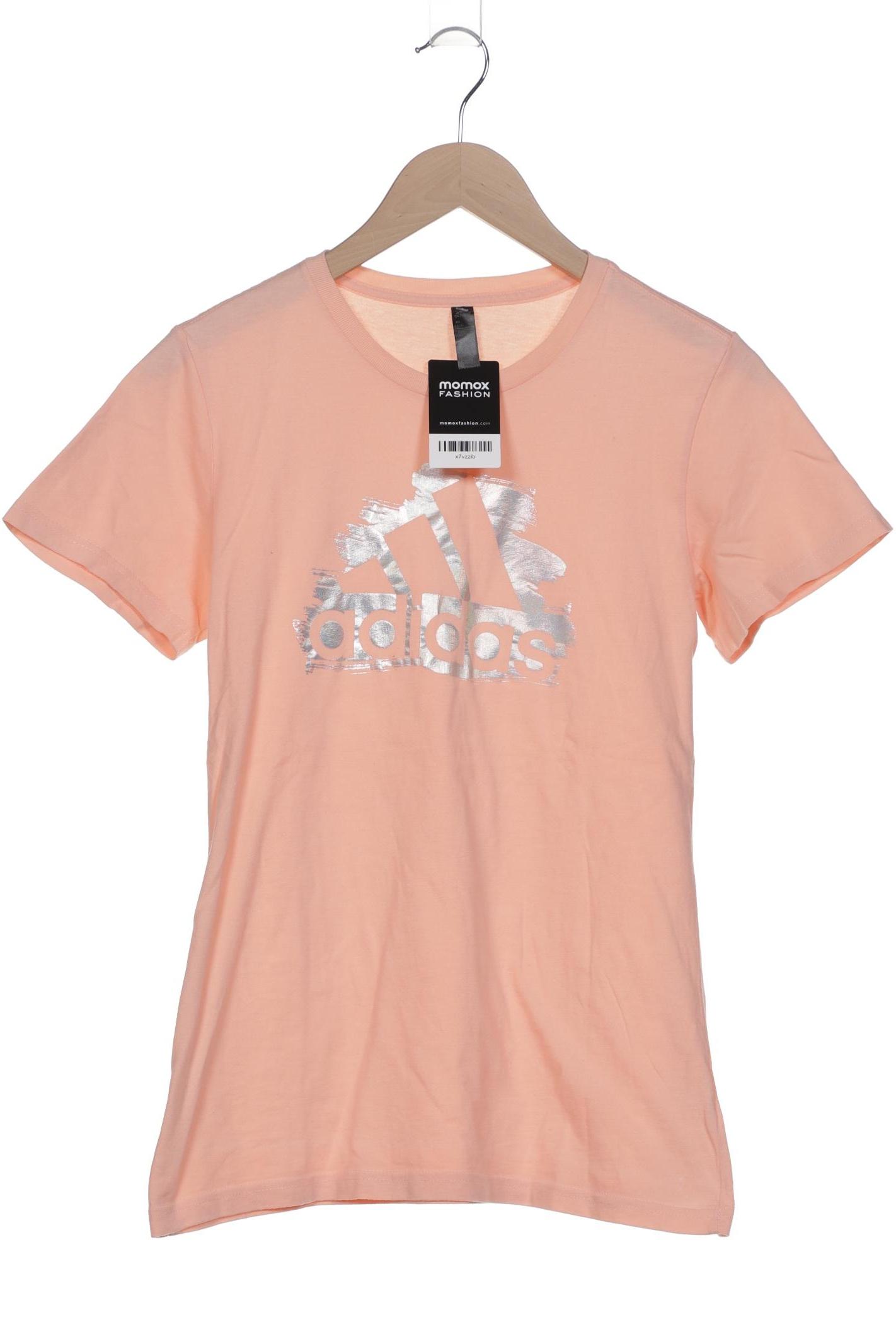 

adidas Damen T-Shirt, orange, Gr. 38